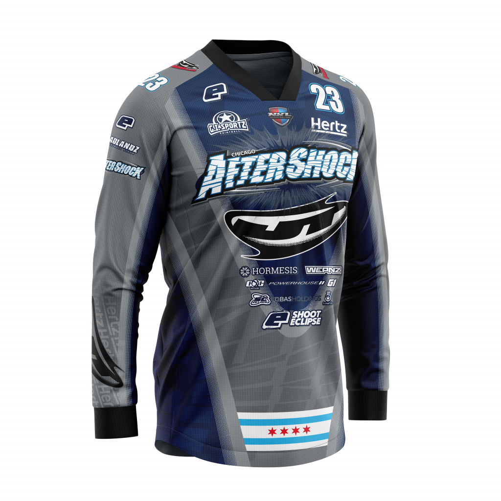 Camiseta Aftershock Pro Odyssey - Azul marino