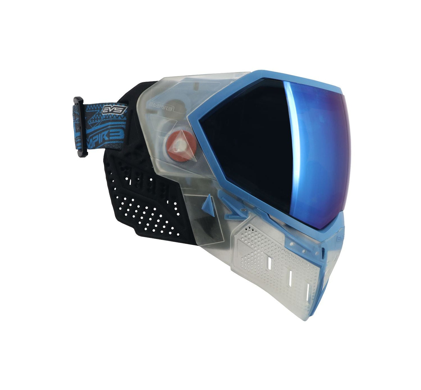 EVS Crystal SE Transparente/Azul con Lente de Espejo Azul