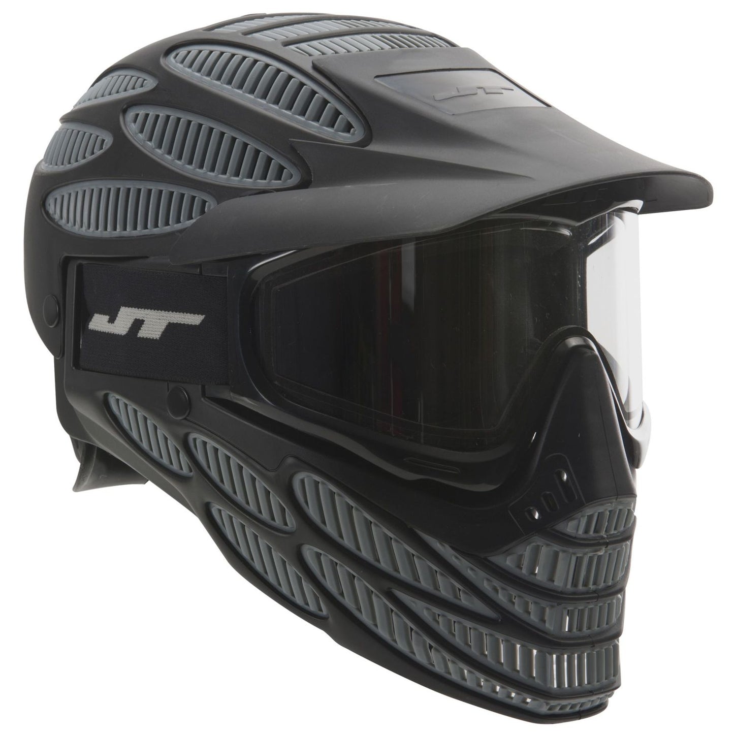 JT Flex 8 Black/Grey Full Cover Paintball Mask