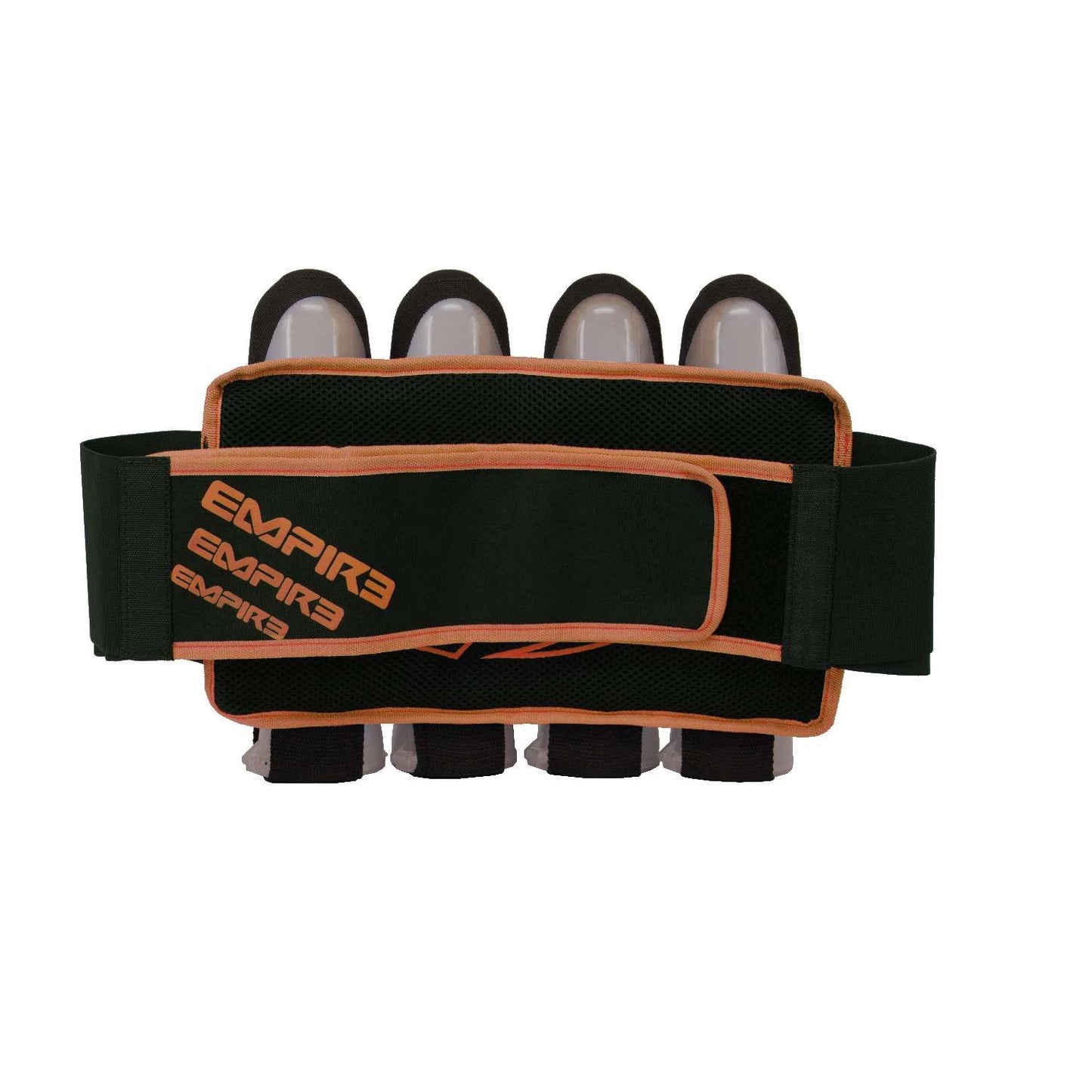 Arnés Empire Omega 4 Pod - Negro con naranja