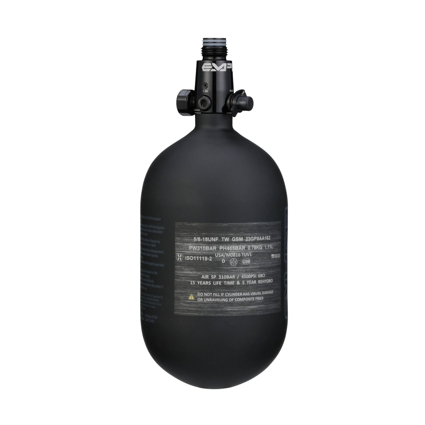 Tanque ultraligero Empire con regulador FLO Basic 4.5K