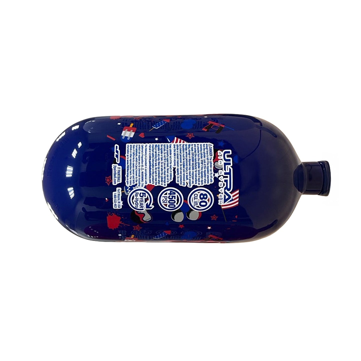 4th of July - JT Ultra Light 80ci Tank - Blue