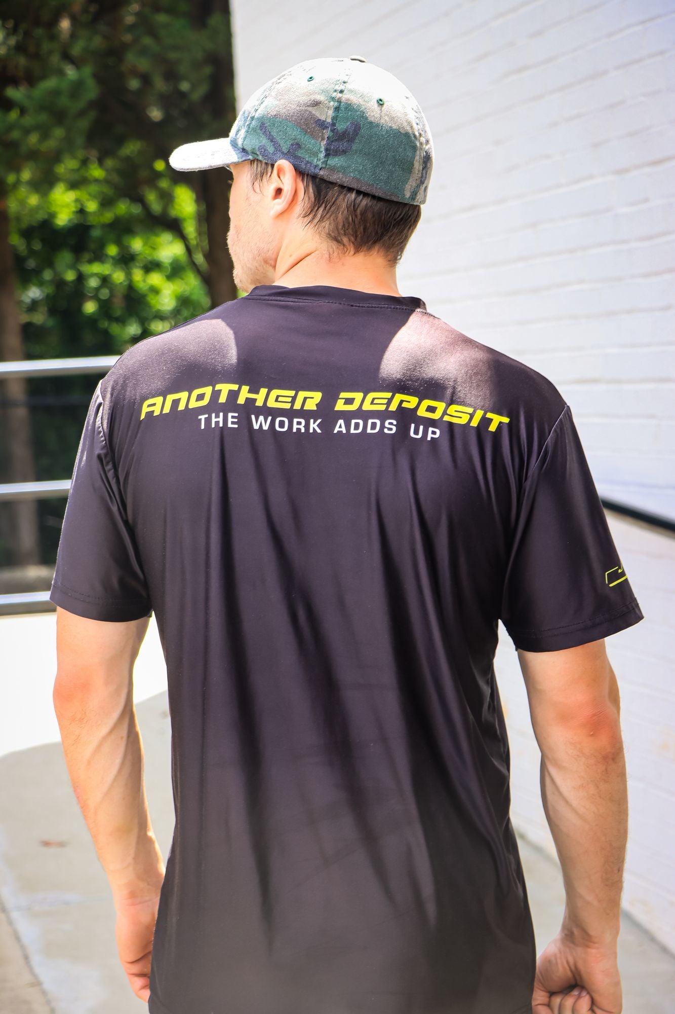 MTGR Another Deposit Work Hard Stretchy Soft T-shirt