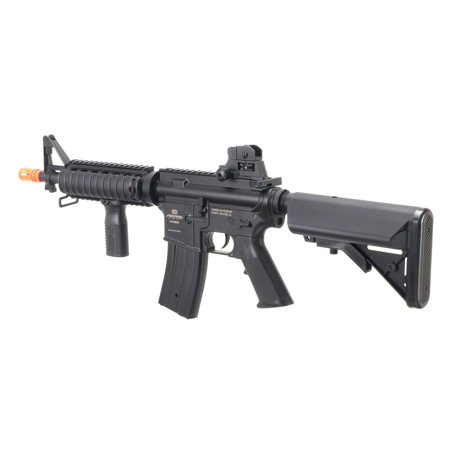 Kit de fusil Airsoft AEG Air Raid AR6BB avec engrenages entièrement métalliques - Noir