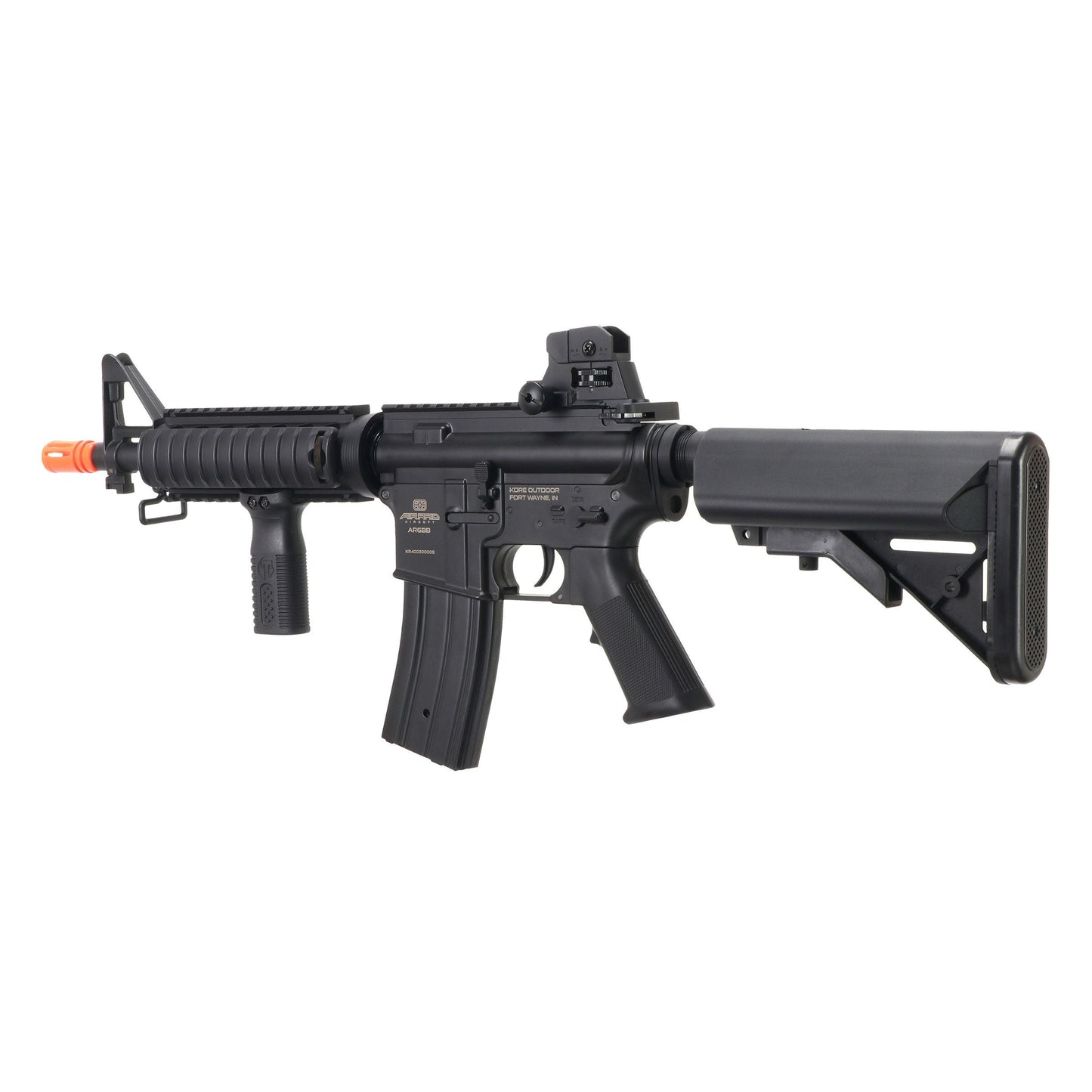 Kit de fusil Airsoft AEG Air Raid AR6BB avec engrenages entièrement métalliques - Noir