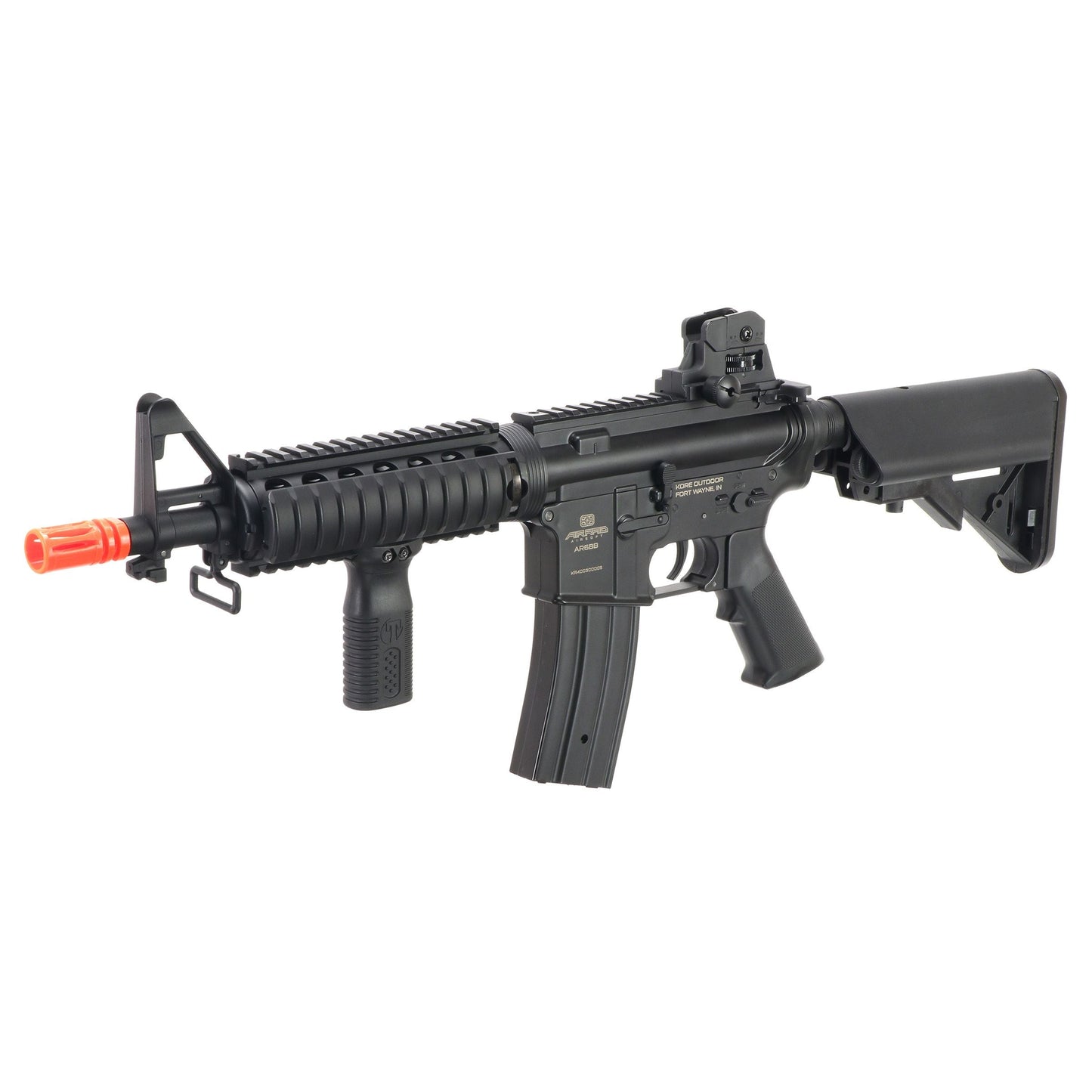 Kit de fusil Airsoft AEG Air Raid AR6BB avec engrenages entièrement métalliques - Noir