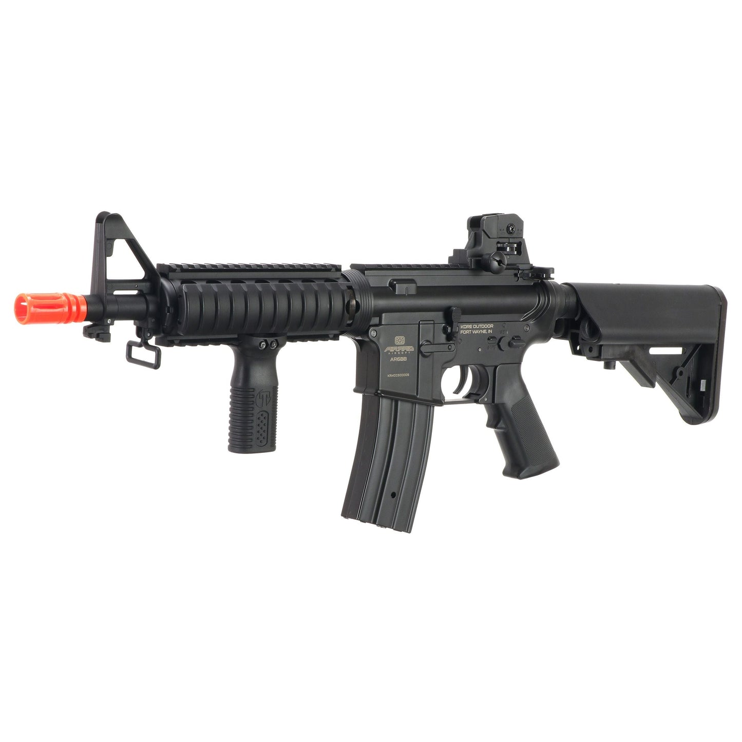 Kit de fusil Airsoft AEG Air Raid AR6BB avec engrenages entièrement métalliques - Noir