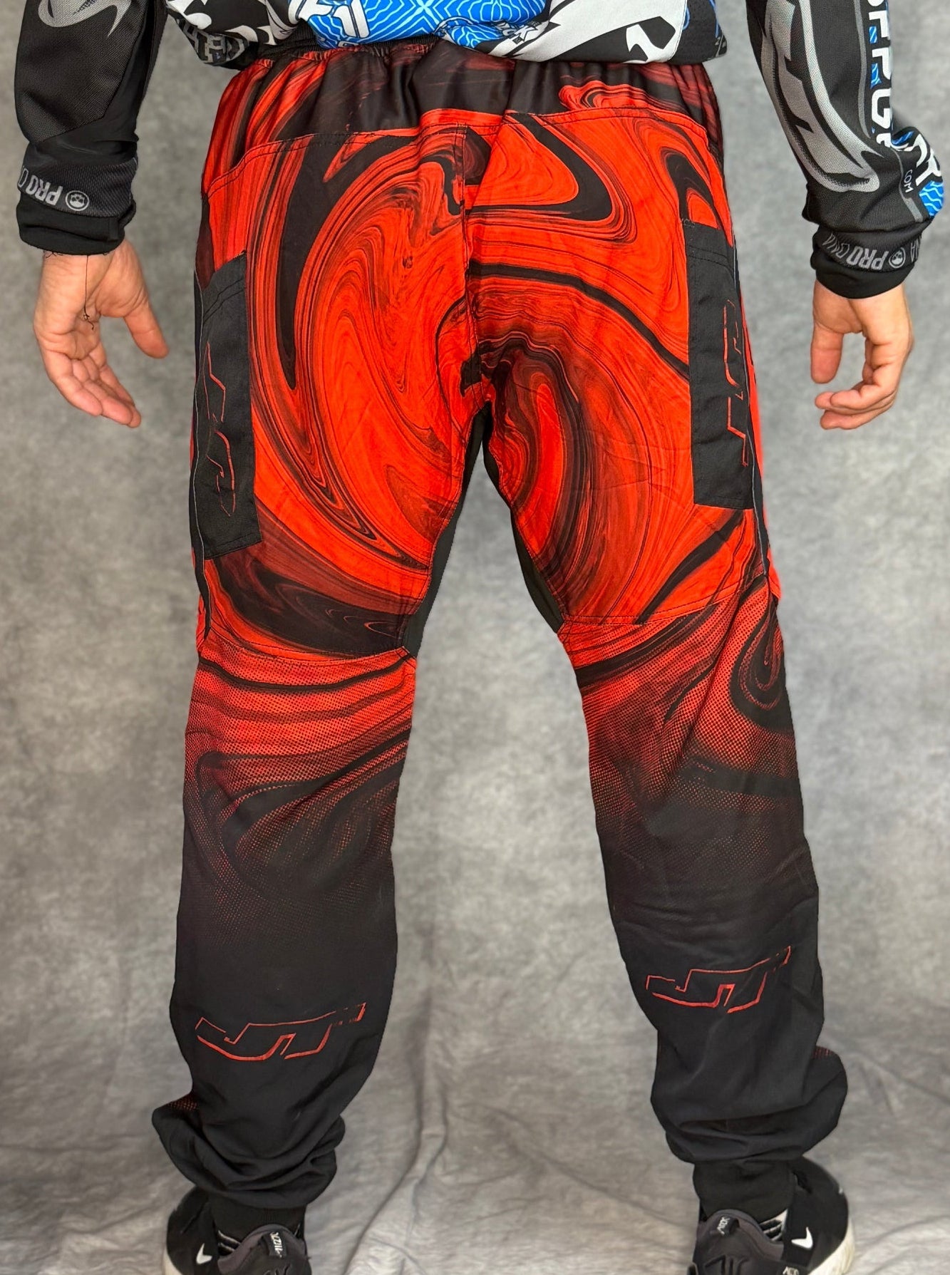 JT CMDR Jogger - Marble - Red / Black (Away)