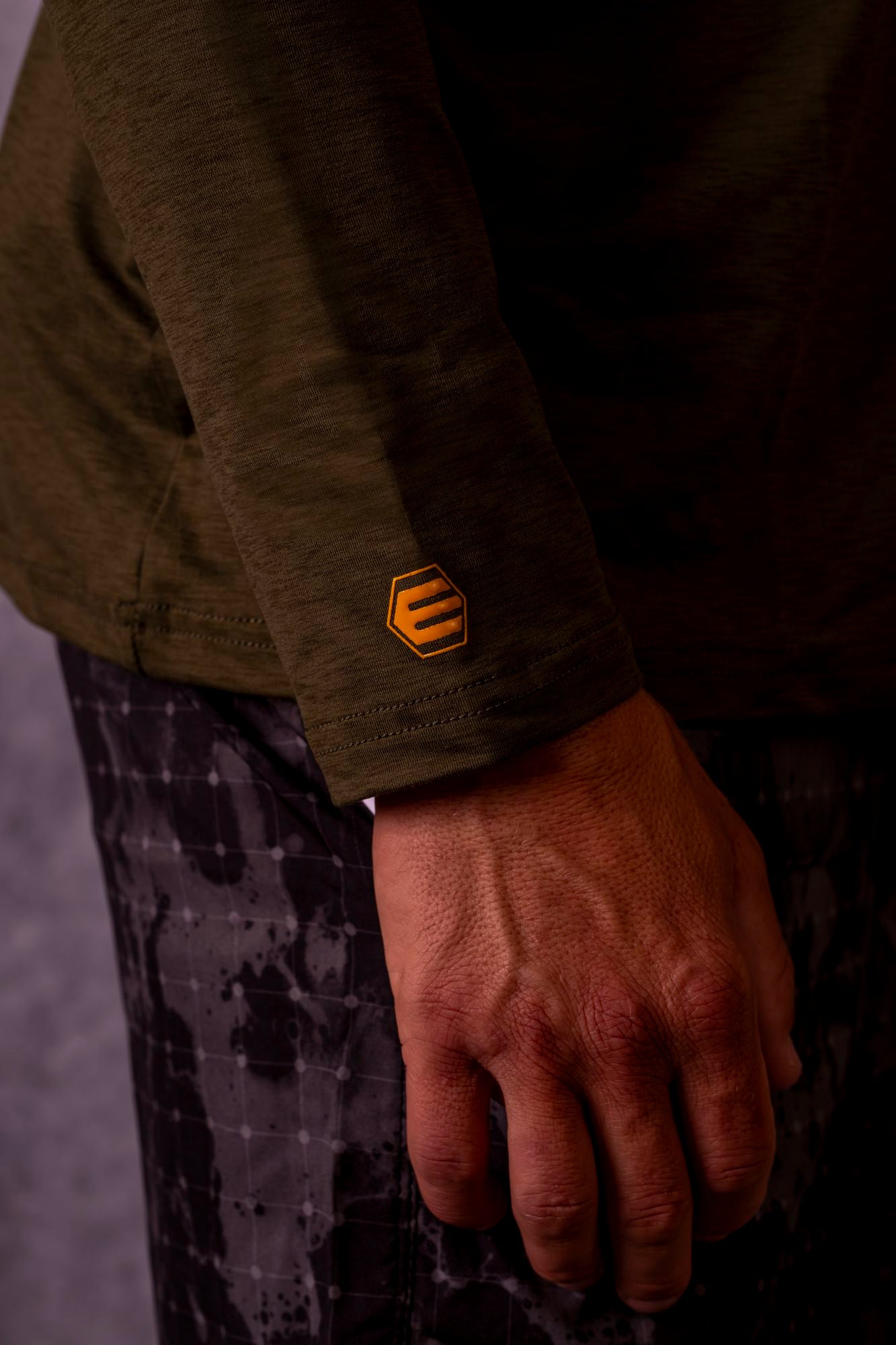 Empire Venture Breeze Hoodie - Pine - Orange