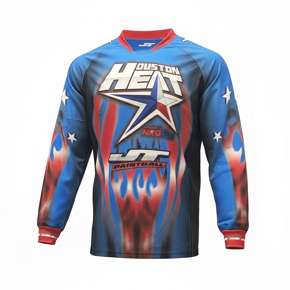 JT Contact 2.0 Jersey - Houston Heat - Flames – Kore Outdoor Inc.