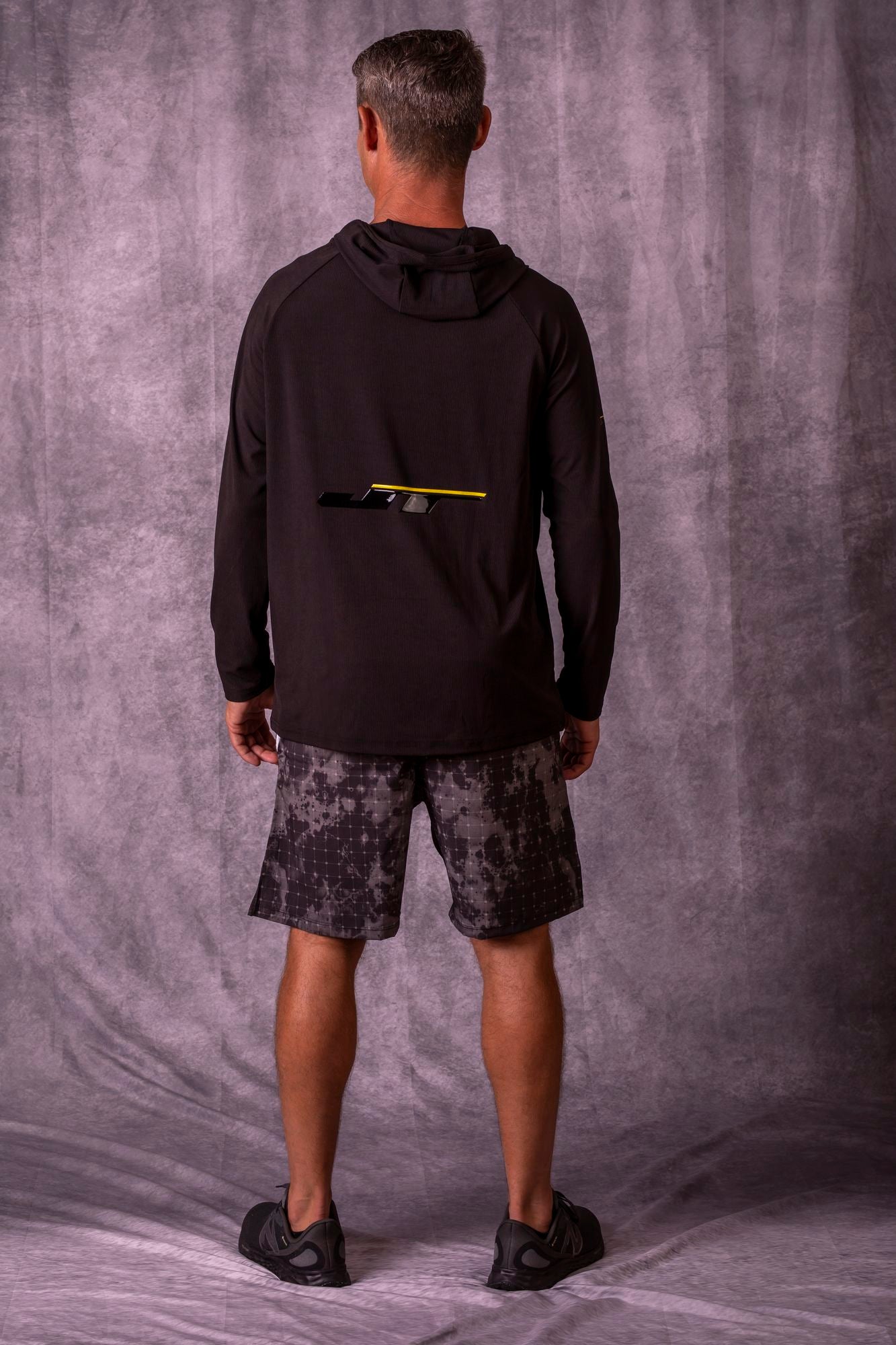 JT Venture Light Breeze Hoodie - Raven - Grey