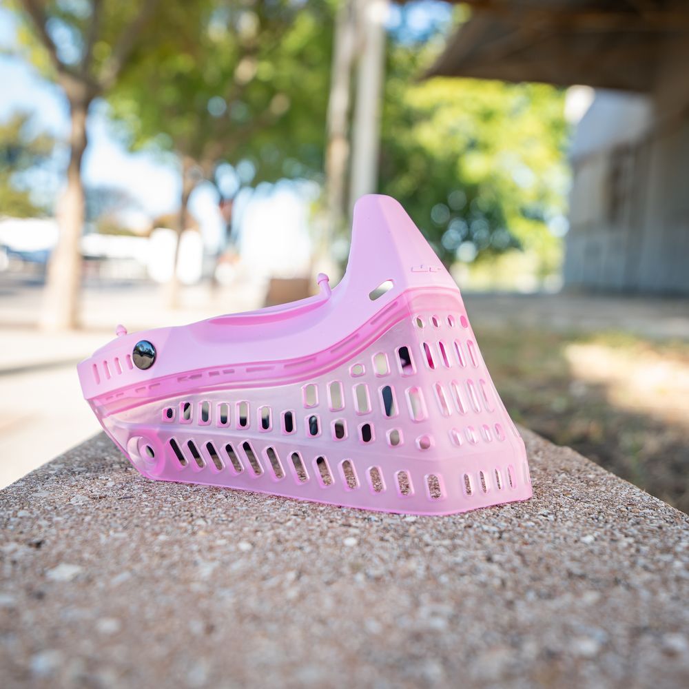 JT Proflex Nose and Skirt - Opal Ice Skirt w/ Std chin strap