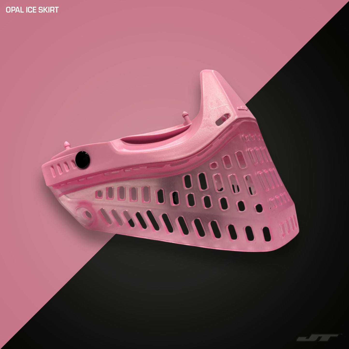 JT Proflex Nose and Skirt - Opal Ice Skirt w/ Std chin strap