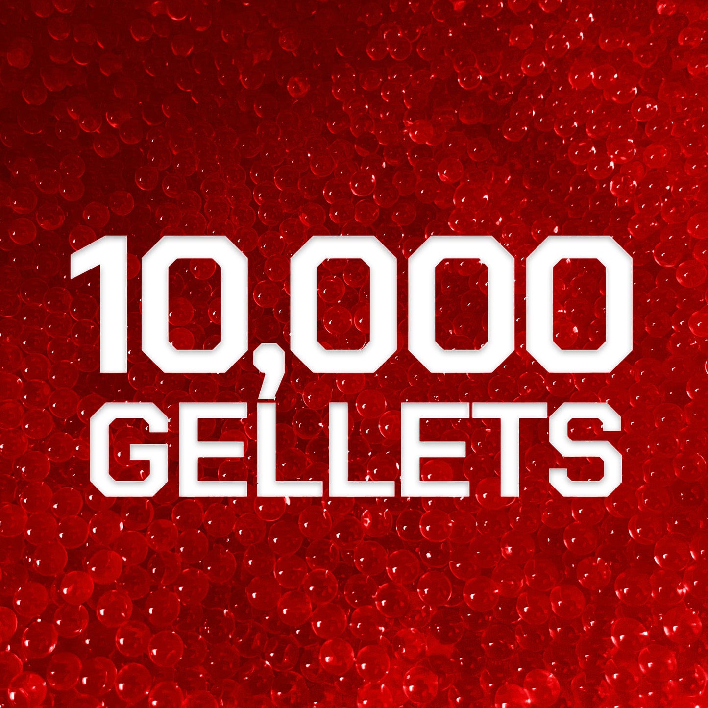 Gellets - Red 10k