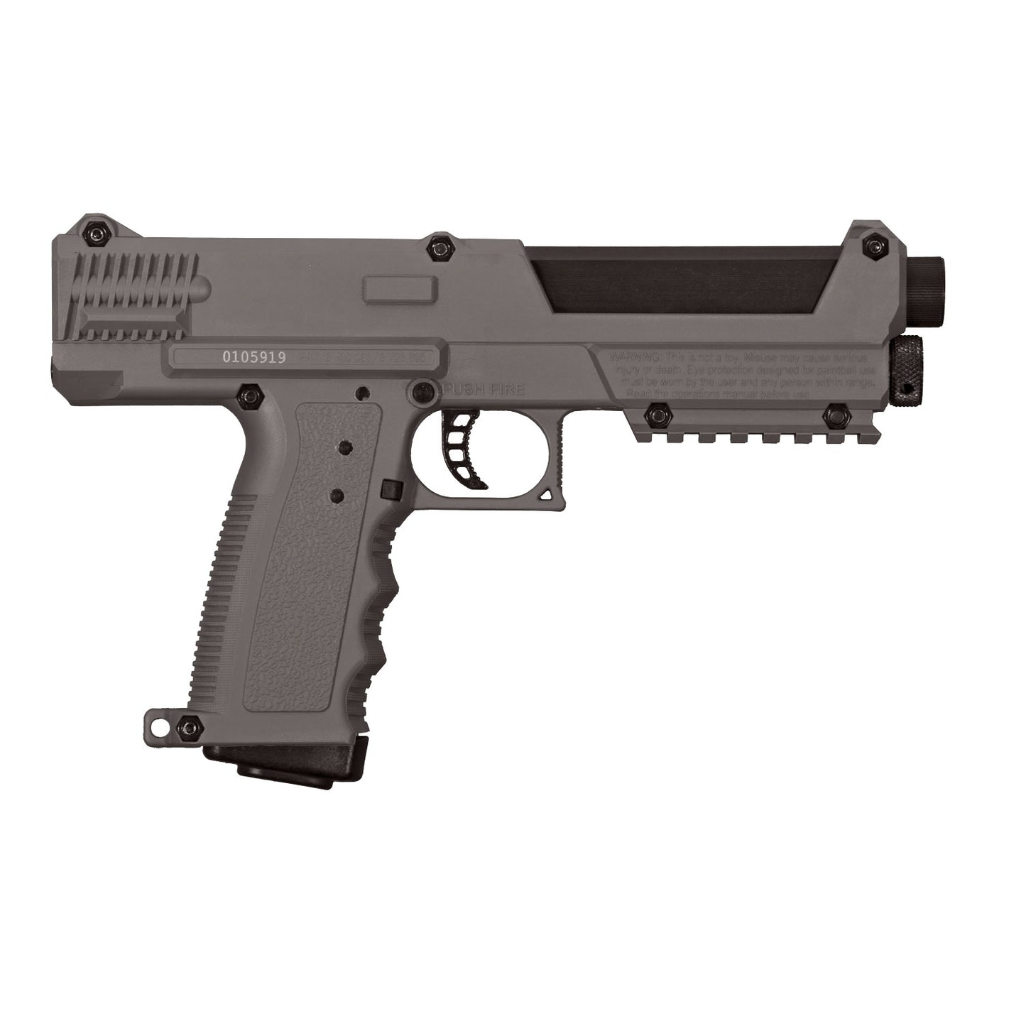 Tippmann TiPX Paintball Pistol - Steel Gray