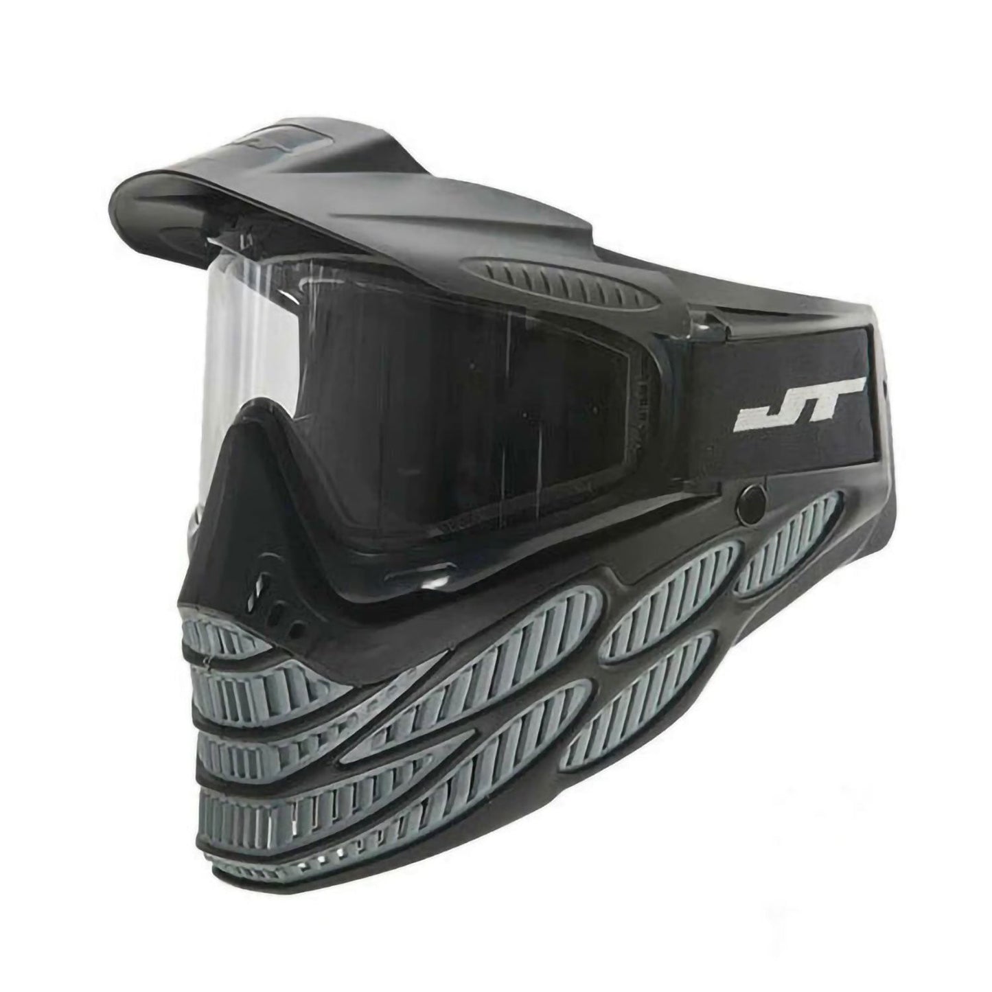 Masque de paintball JT Flex 8 noir/gris avec verre thermique transparent