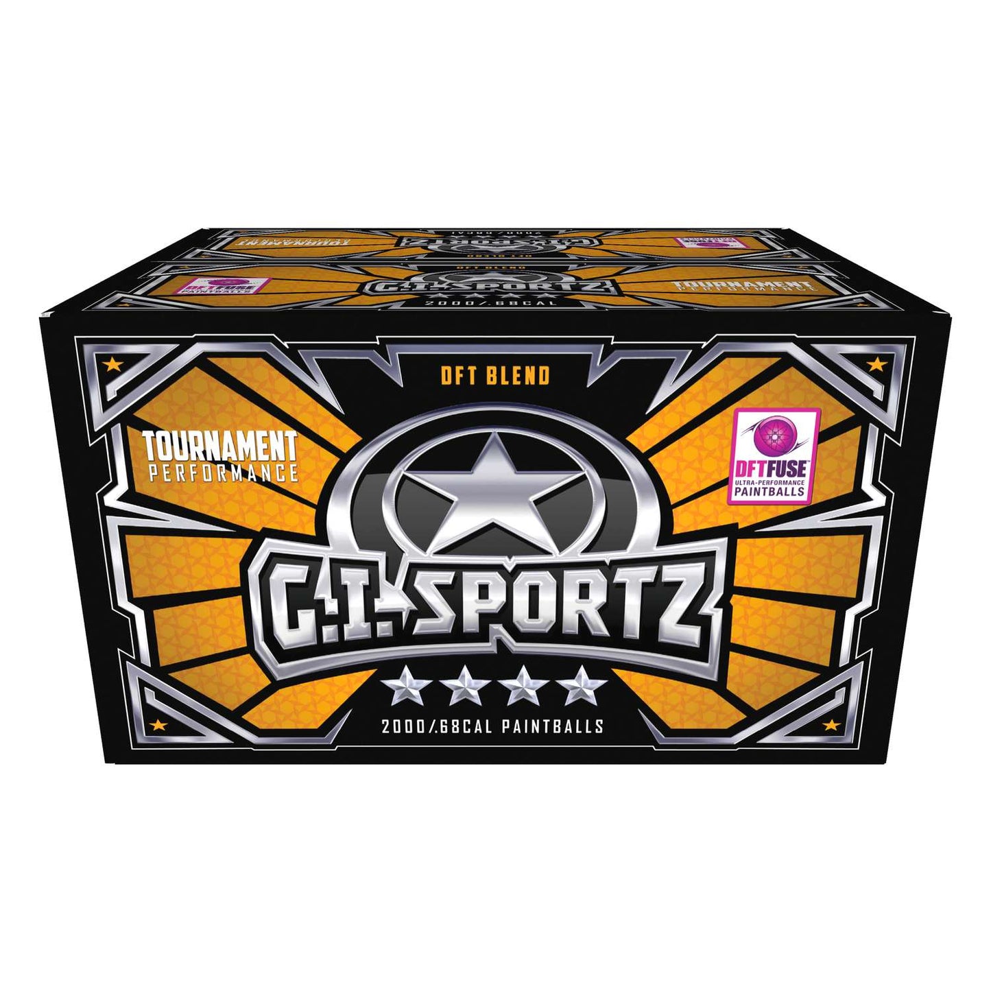 Billes de peinture GI Sportz 4 étoiles - 2000 unités
