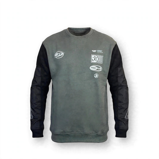 JT Grind Crewneck Sweater - Authentic - Gray