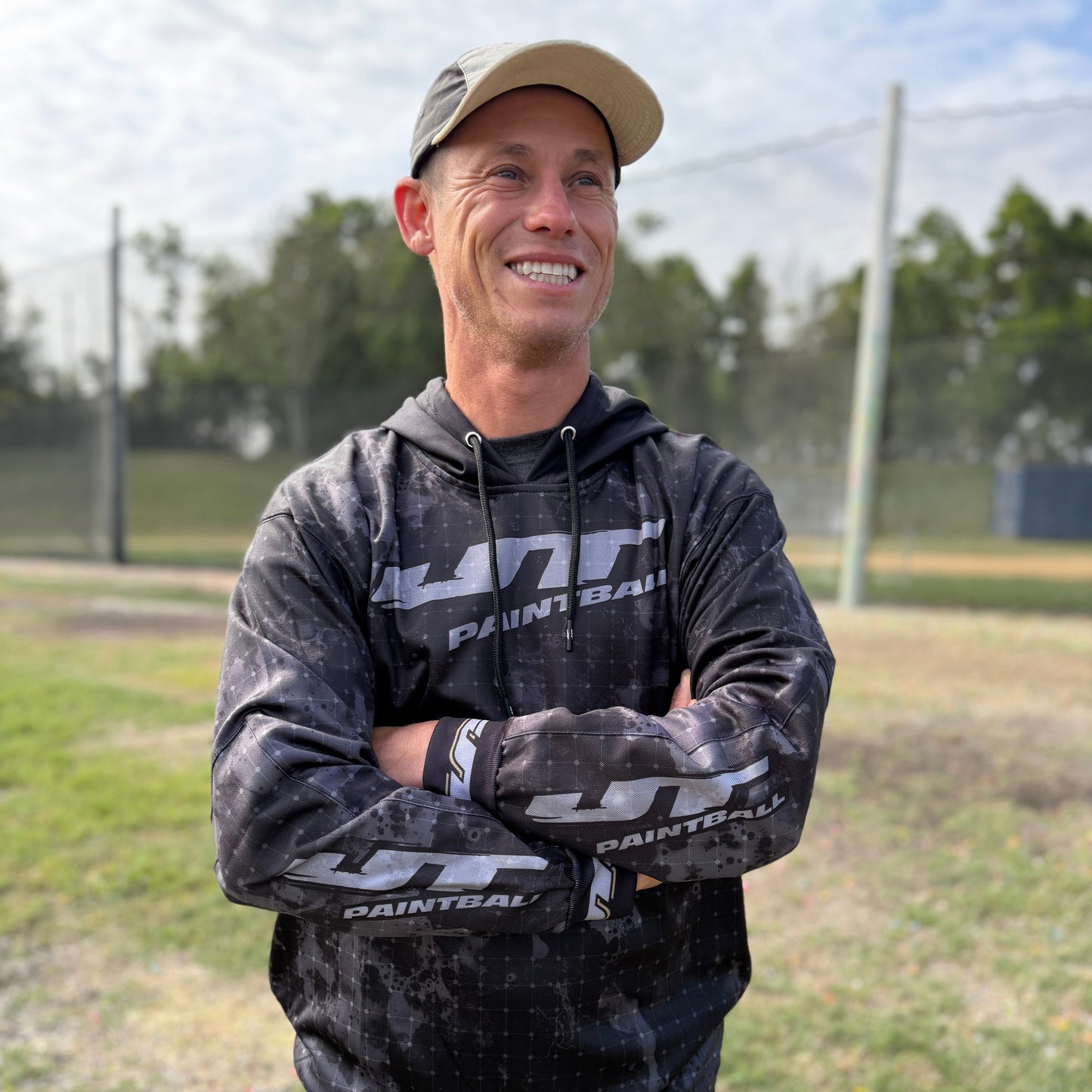 JT Apex Hoodie - Waffle - Black