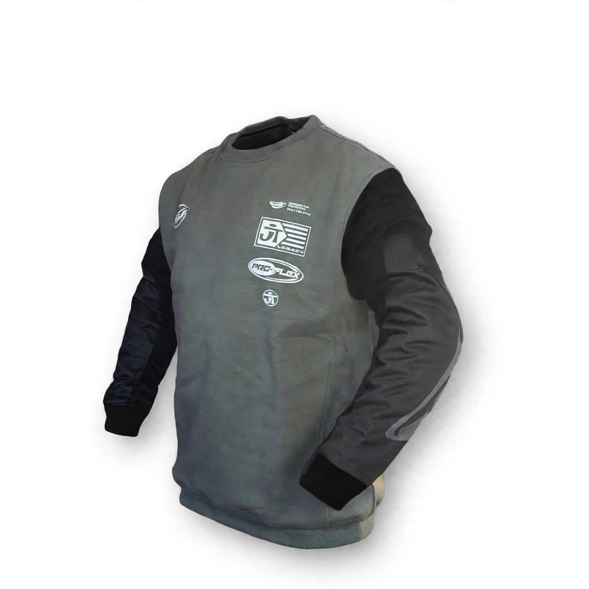 JT Grind Crewneck Sweater - Authentic - Gray