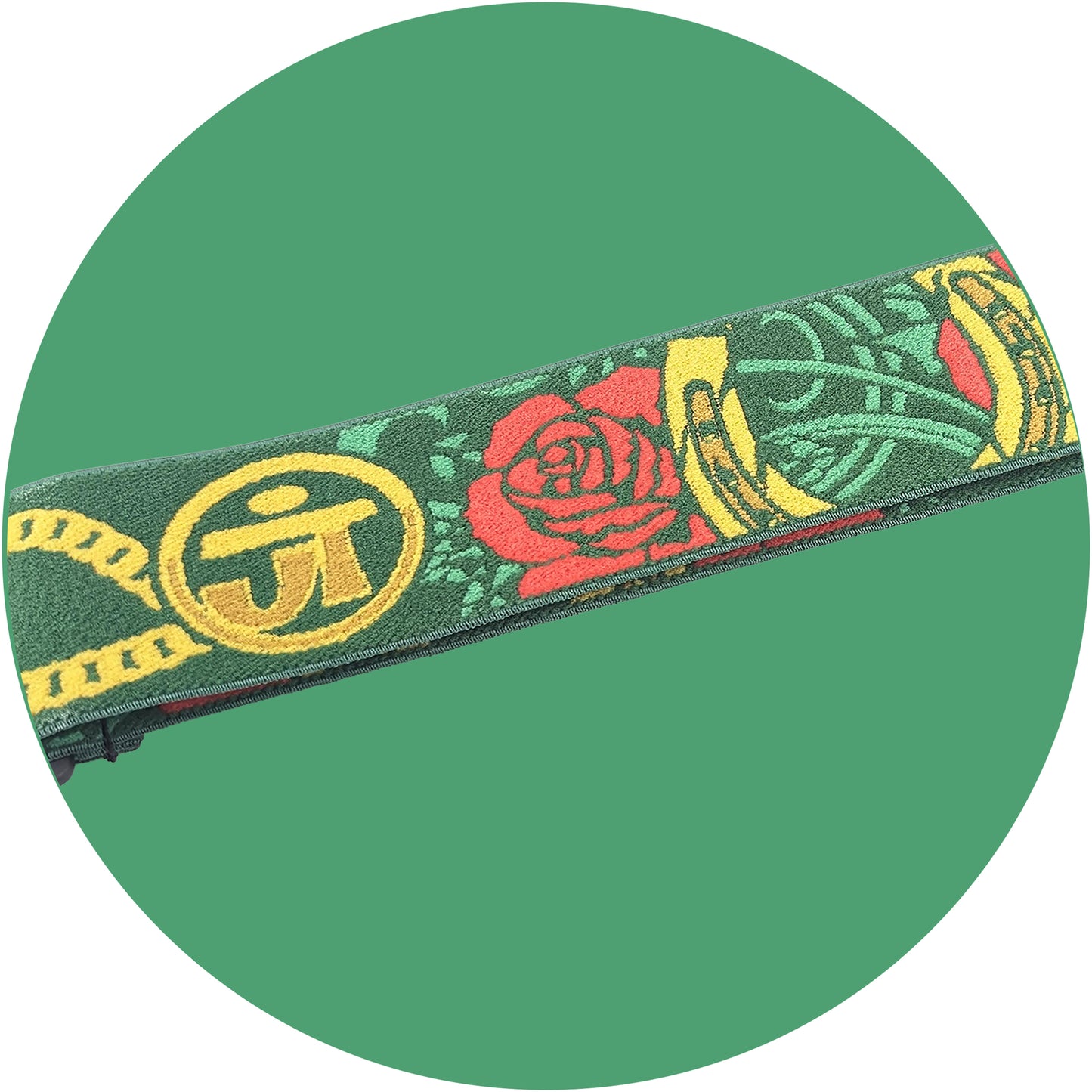 JT Luck of the Irish Woven Goggle Strap
