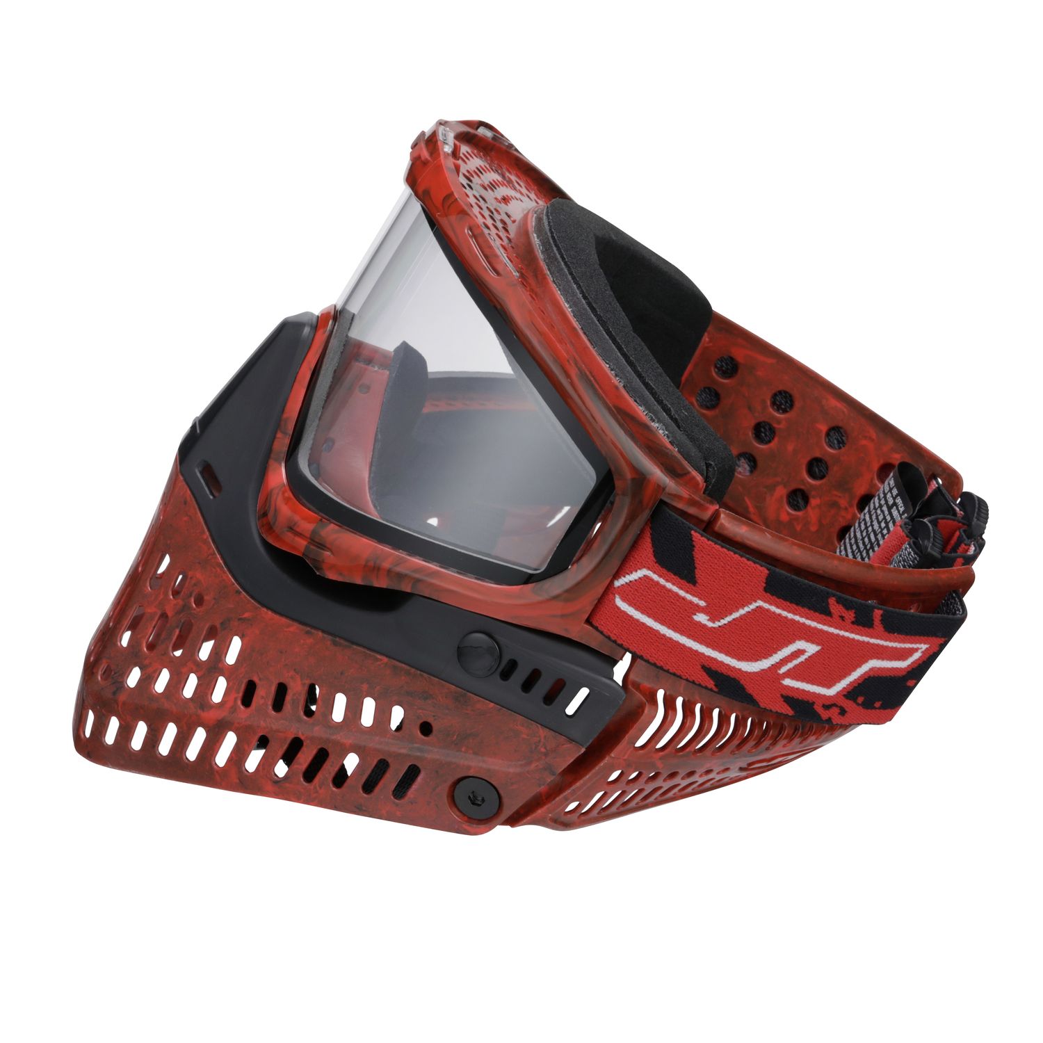 JT ProFlex X red/black ゴーグルマスク Jt ProFlex Thermal Paintball Mask - 2.0 Limited Edition Red/Black