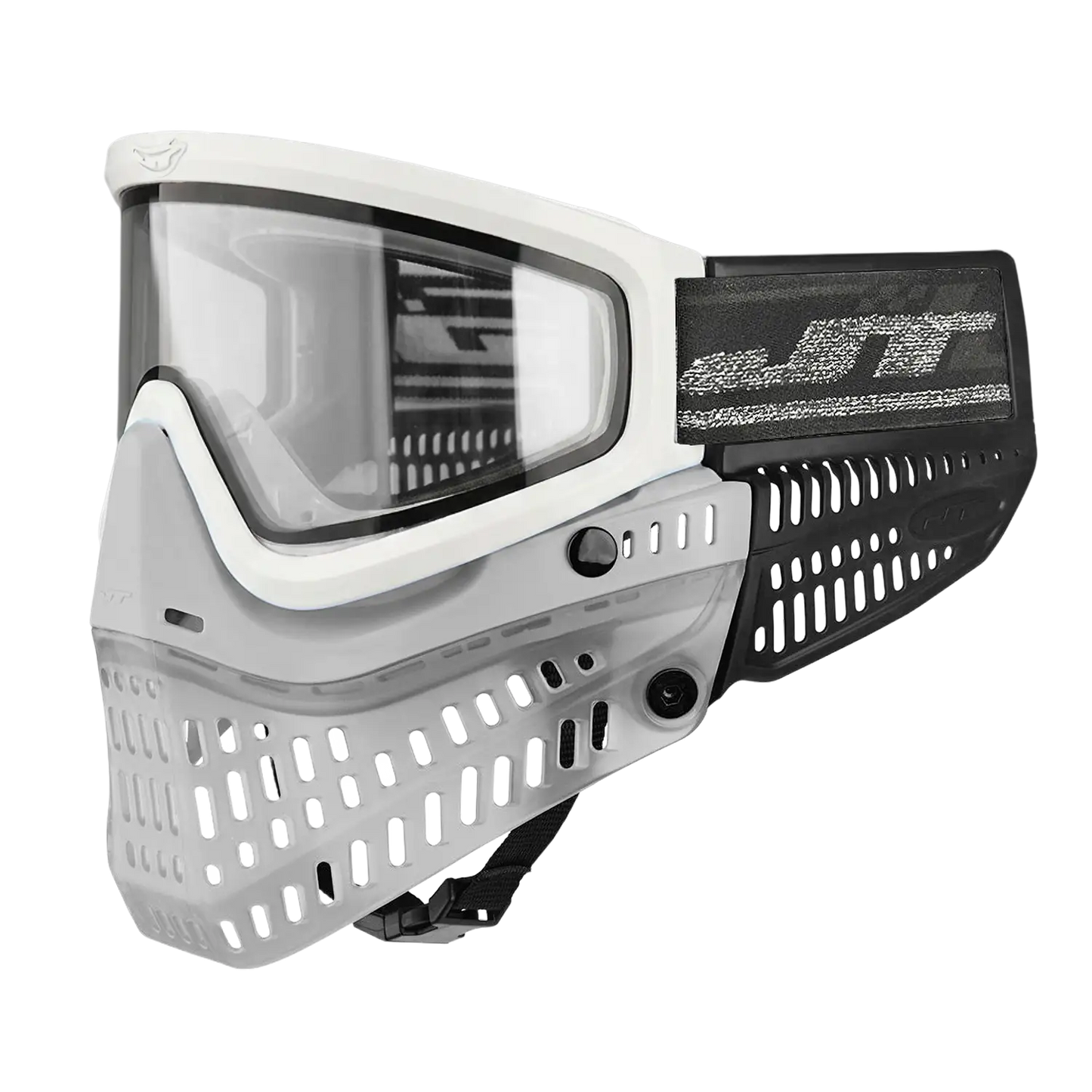 JT QLS - White w Clear Lens and Strap