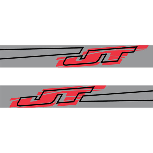 JT Gray/Red Proflex Strap