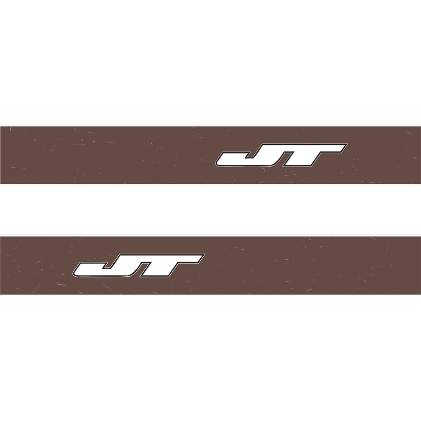 JT Brown/White Proflex Strap