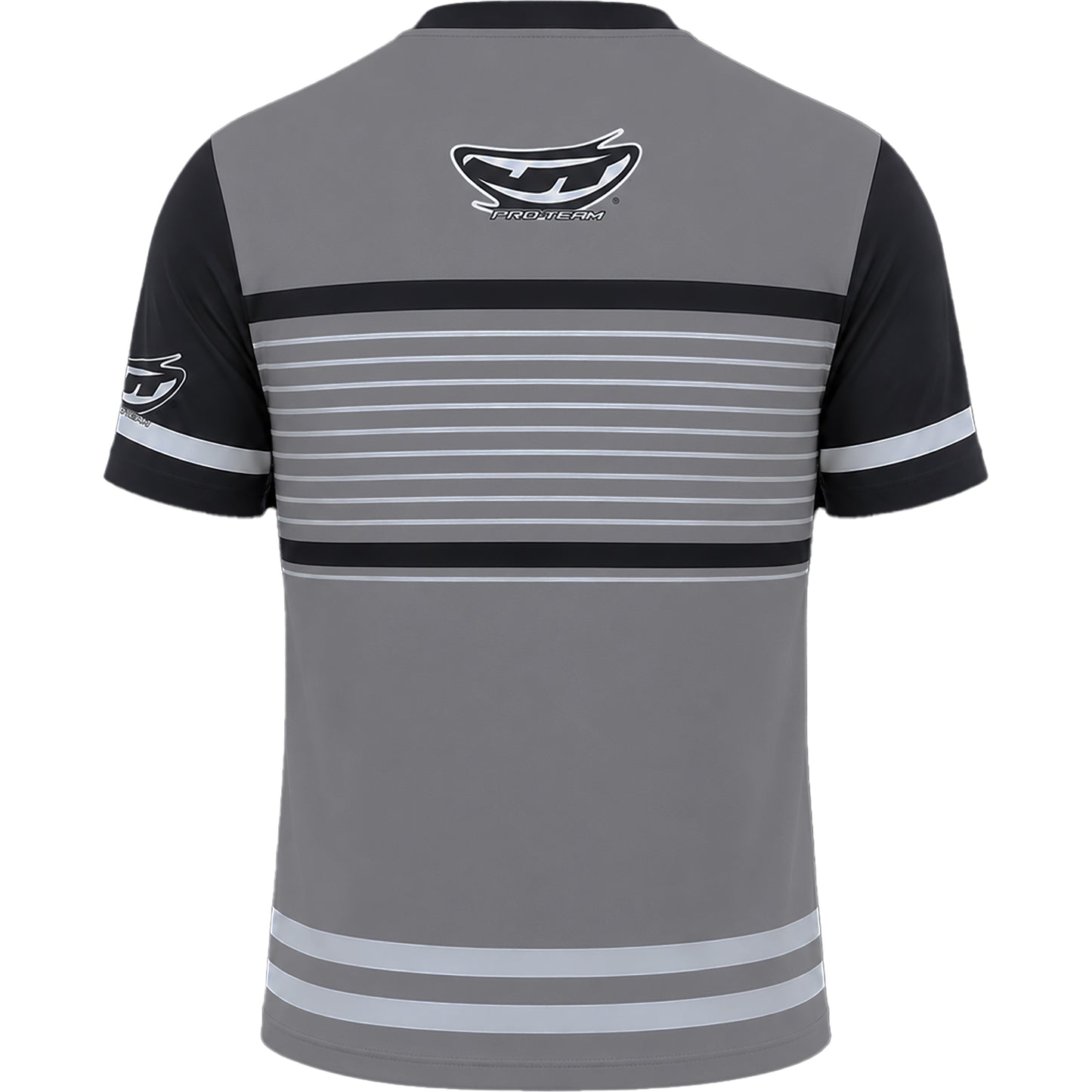 JT Stretchy Soft T Shirt  - Collision - Black / Grey