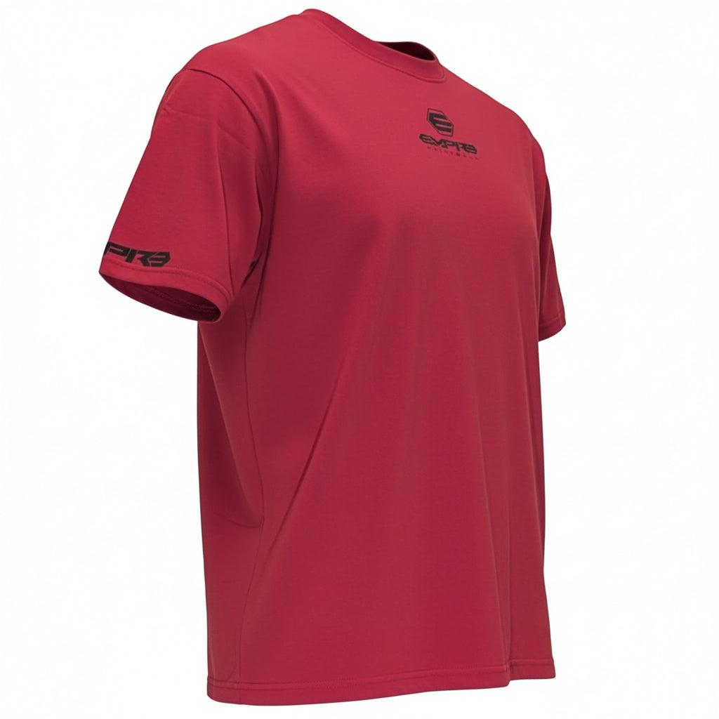 Empire Heavyweight Short Sleeve Shirt - Red