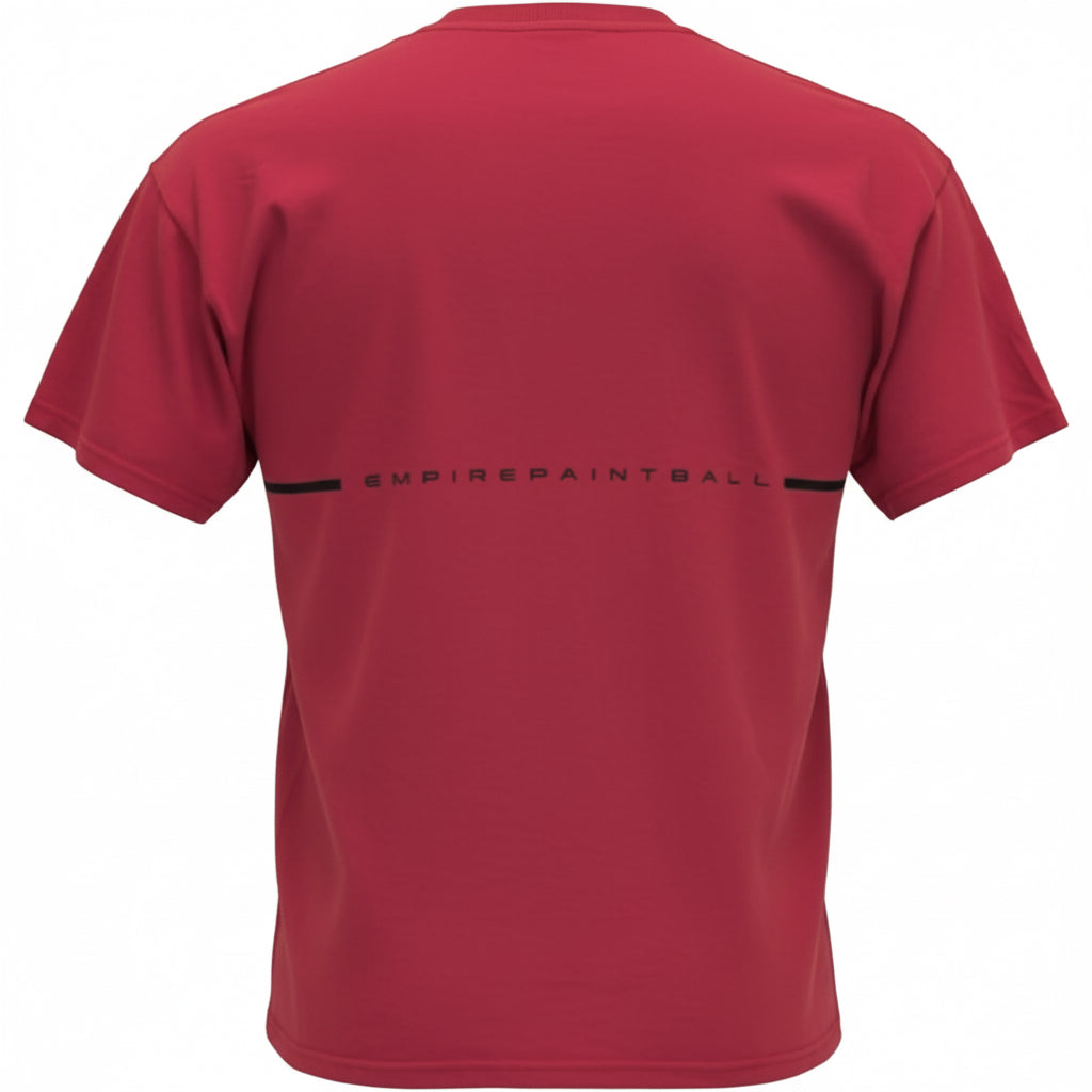 Empire Heavyweight Short Sleeve Shirt - Red