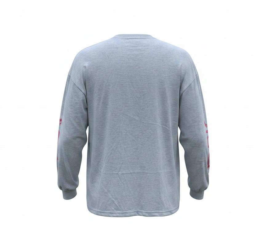 JT Venture Heavyweight Long Sleeve Shirt - Grey Vibrant