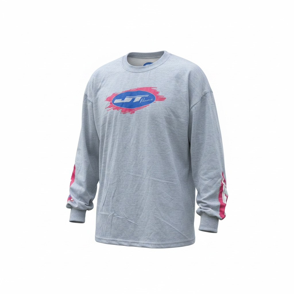 JT Venture Heavyweight Long Sleeve Shirt - Grey Vibrant