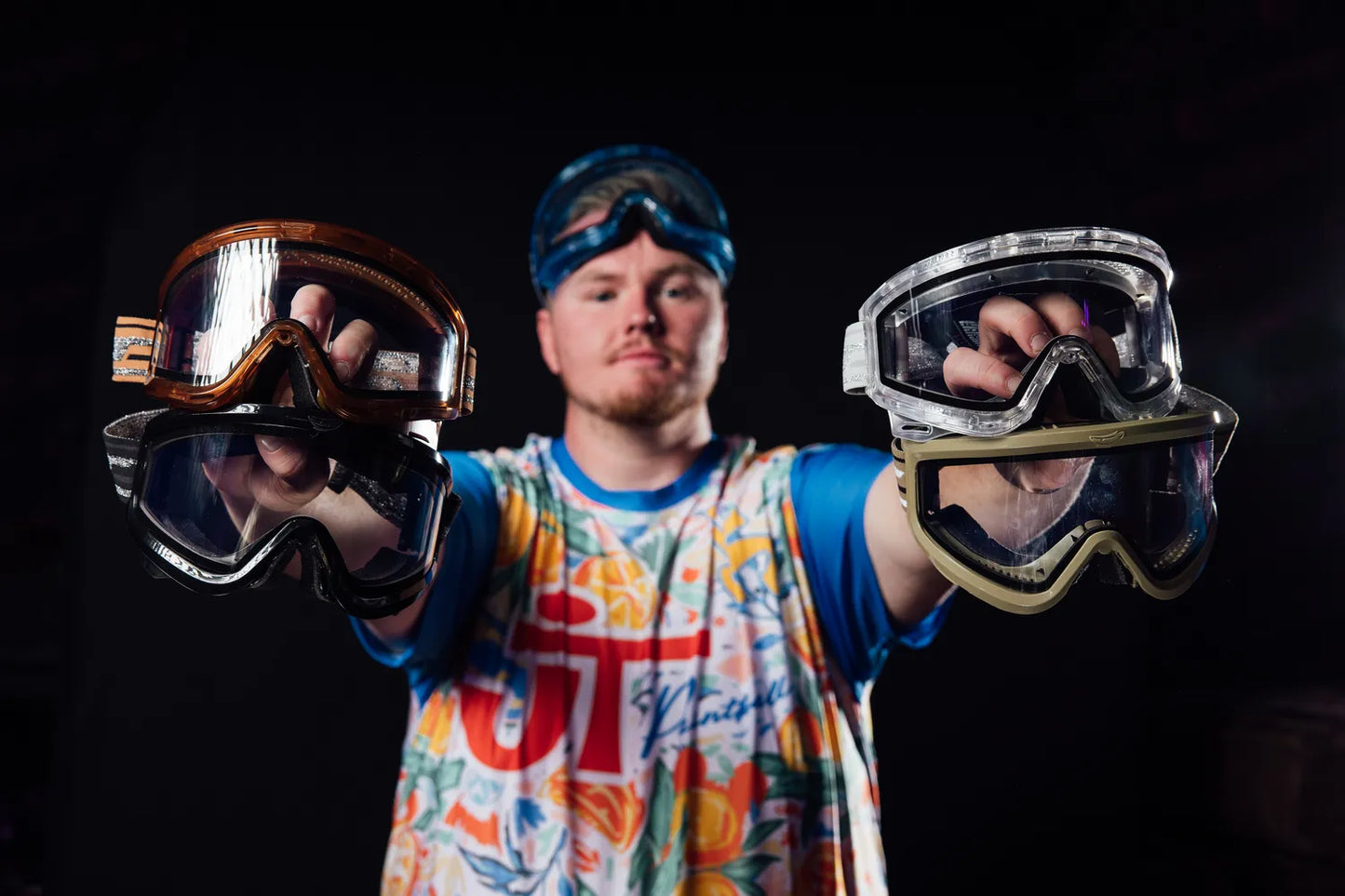 JT QLS - Olive w Clear Lens and Strap