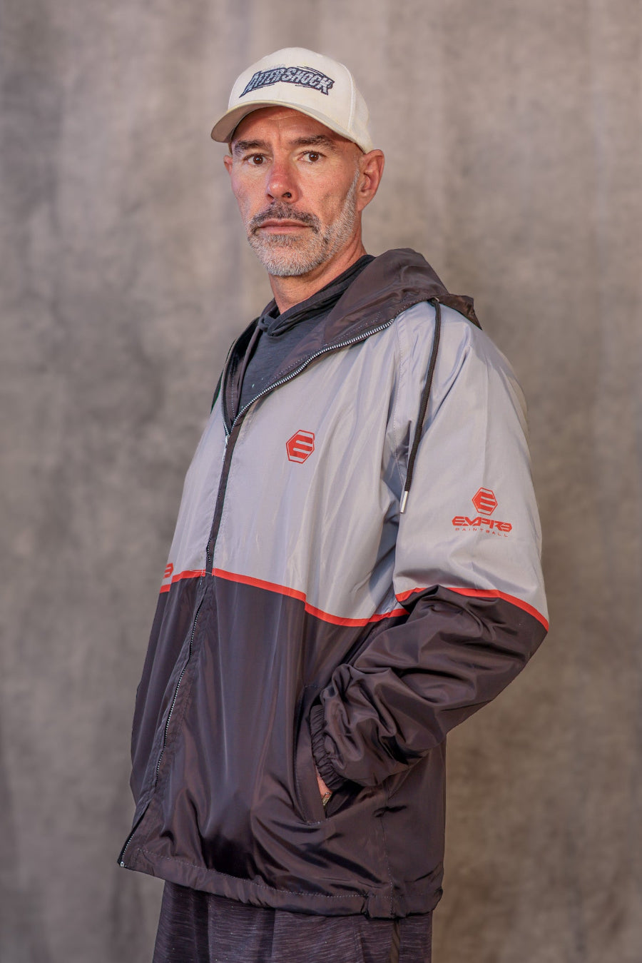 Empire Atlas Windbreaker - Gray