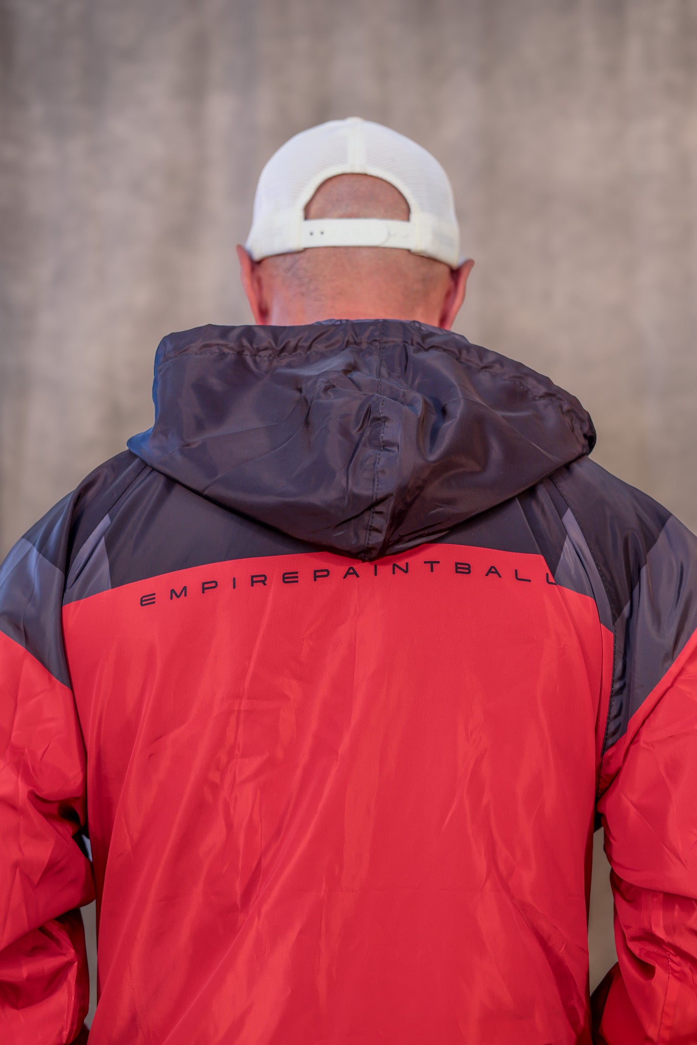 Empire Atlas Windbreaker - Red