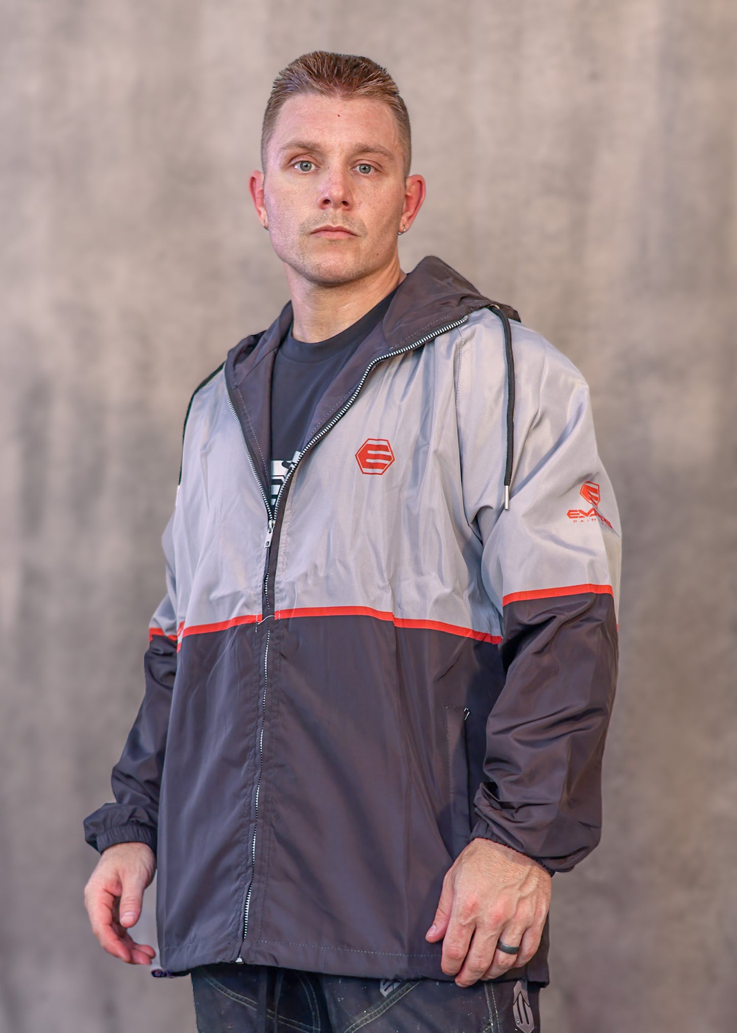 Empire Atlas Windbreaker - Gray