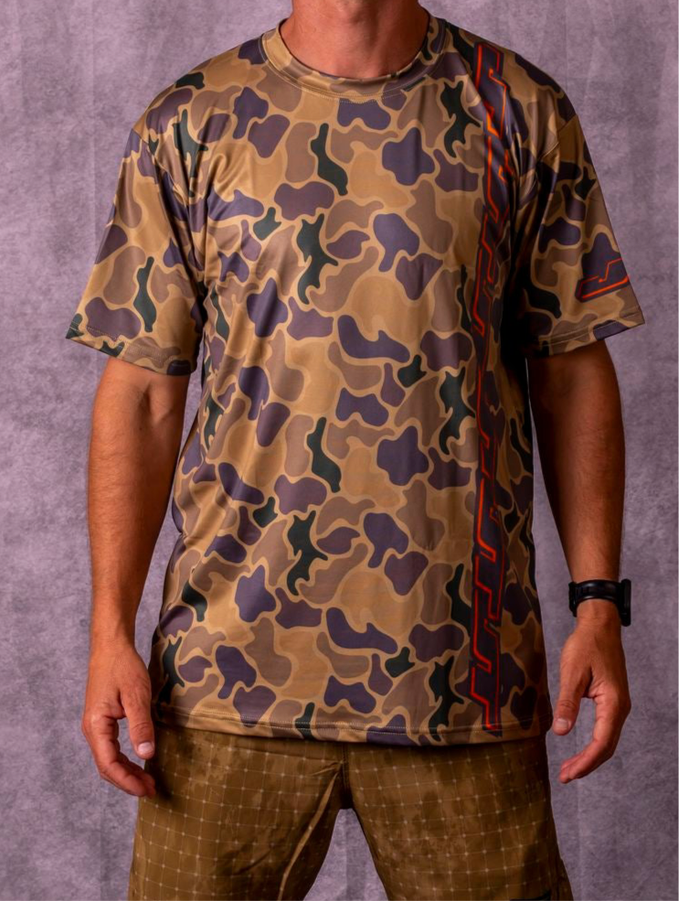 JT Stretch Air T-Shirt - Racing Camo