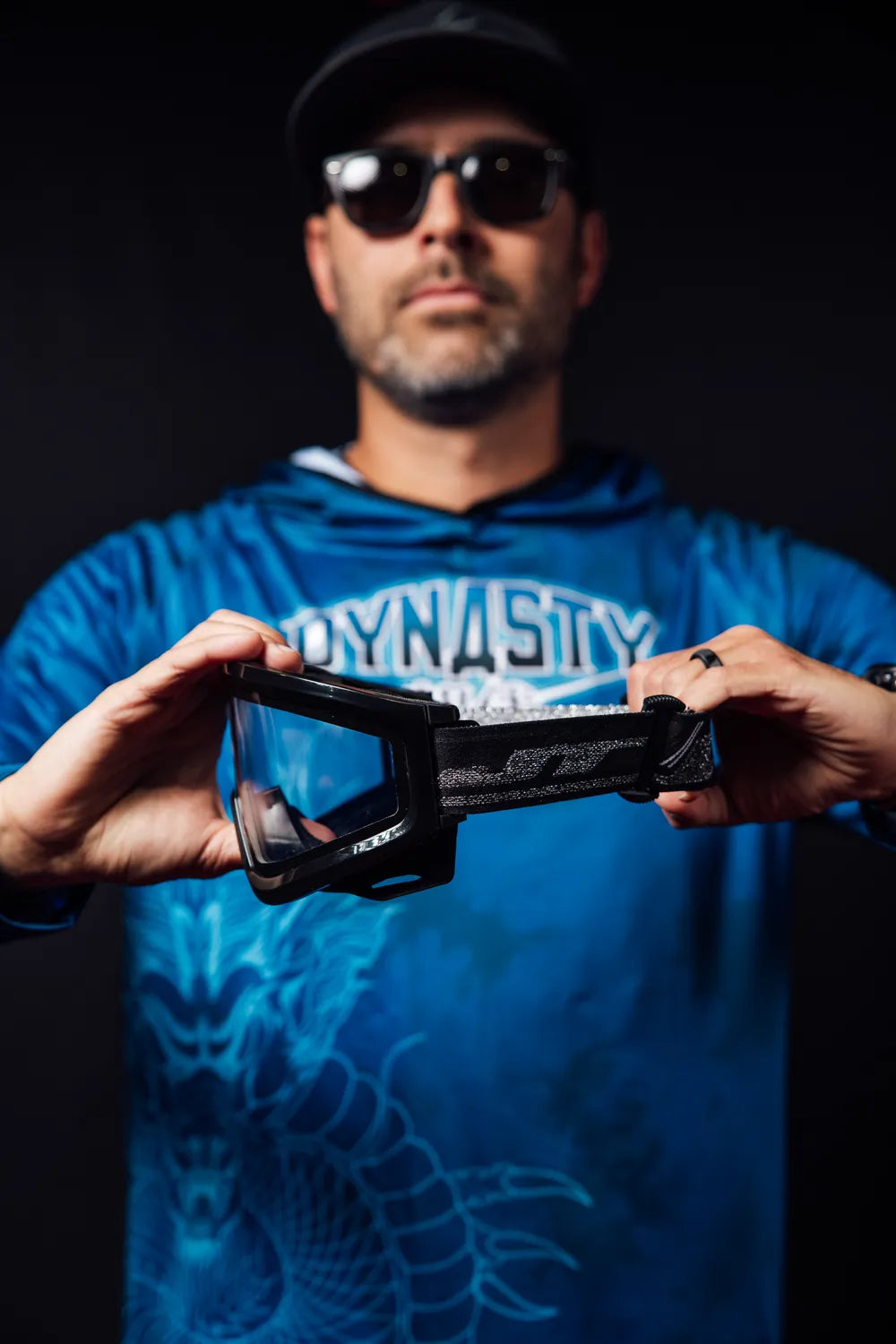 JT QLS - Black w Clear Lens and Strap