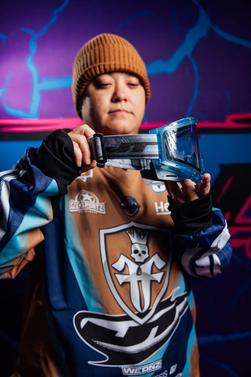 JT QLS - ICE Aquamarine w Clear Lens and Strap