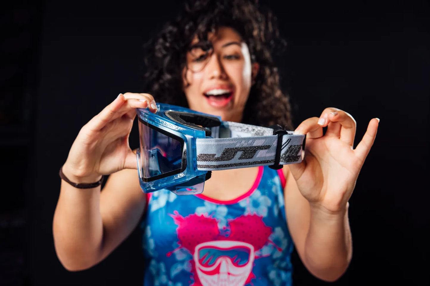 JT QLS - ICE Aquamarine w Clear Lens and Strap