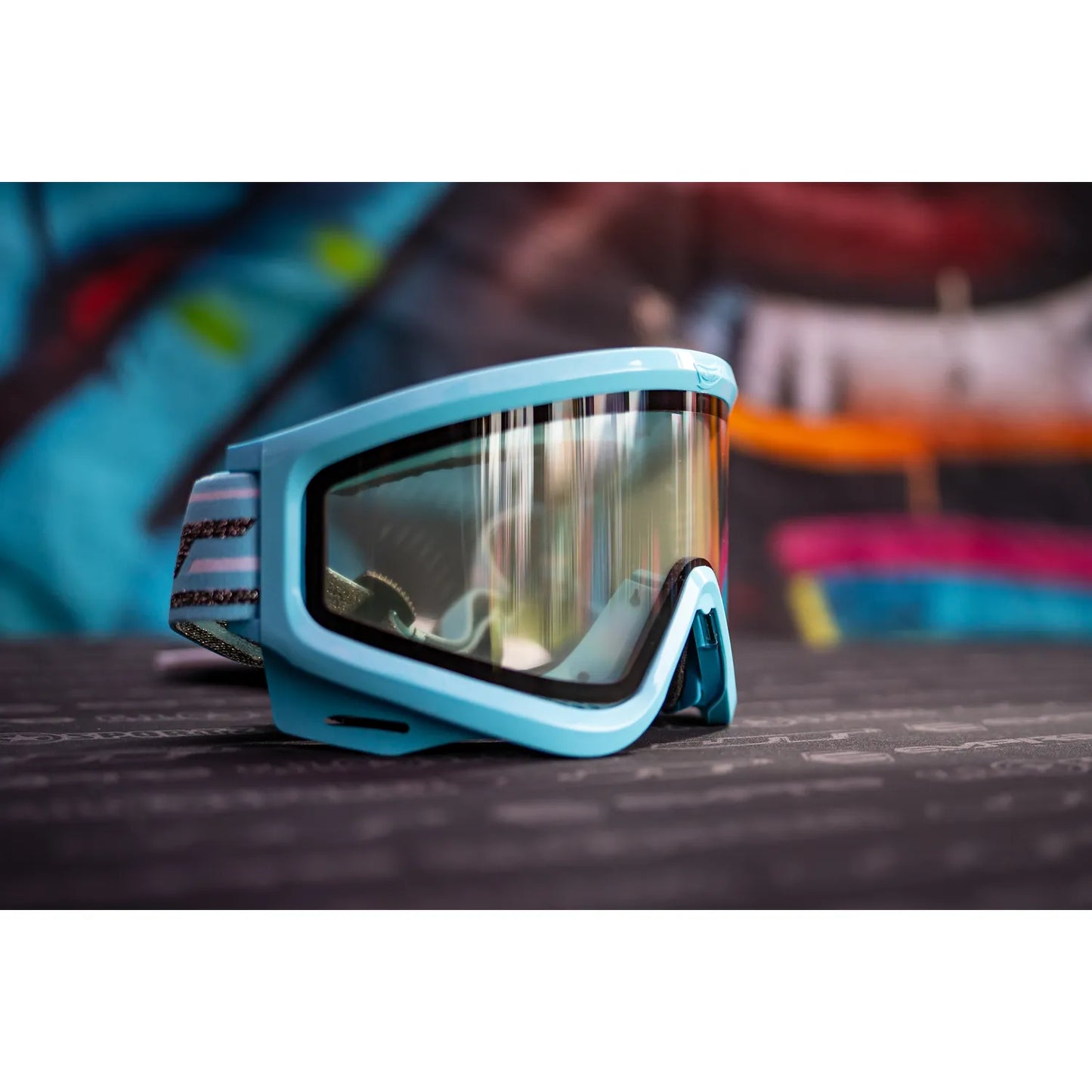 JT QLS - Carolina Blue w Clear Lens and Strap