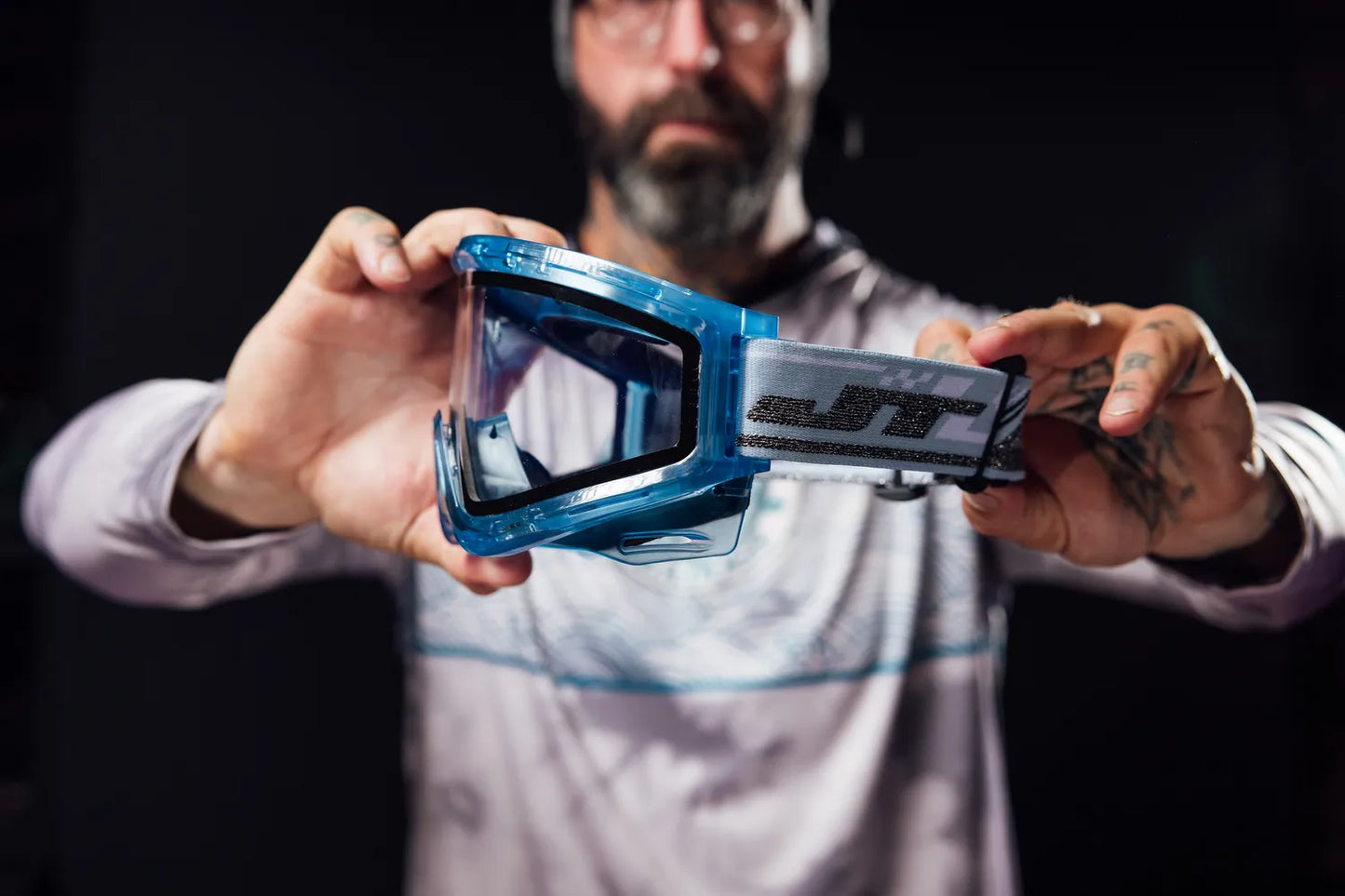 JT QLS - ICE Aquamarine w Clear Lens and Strap