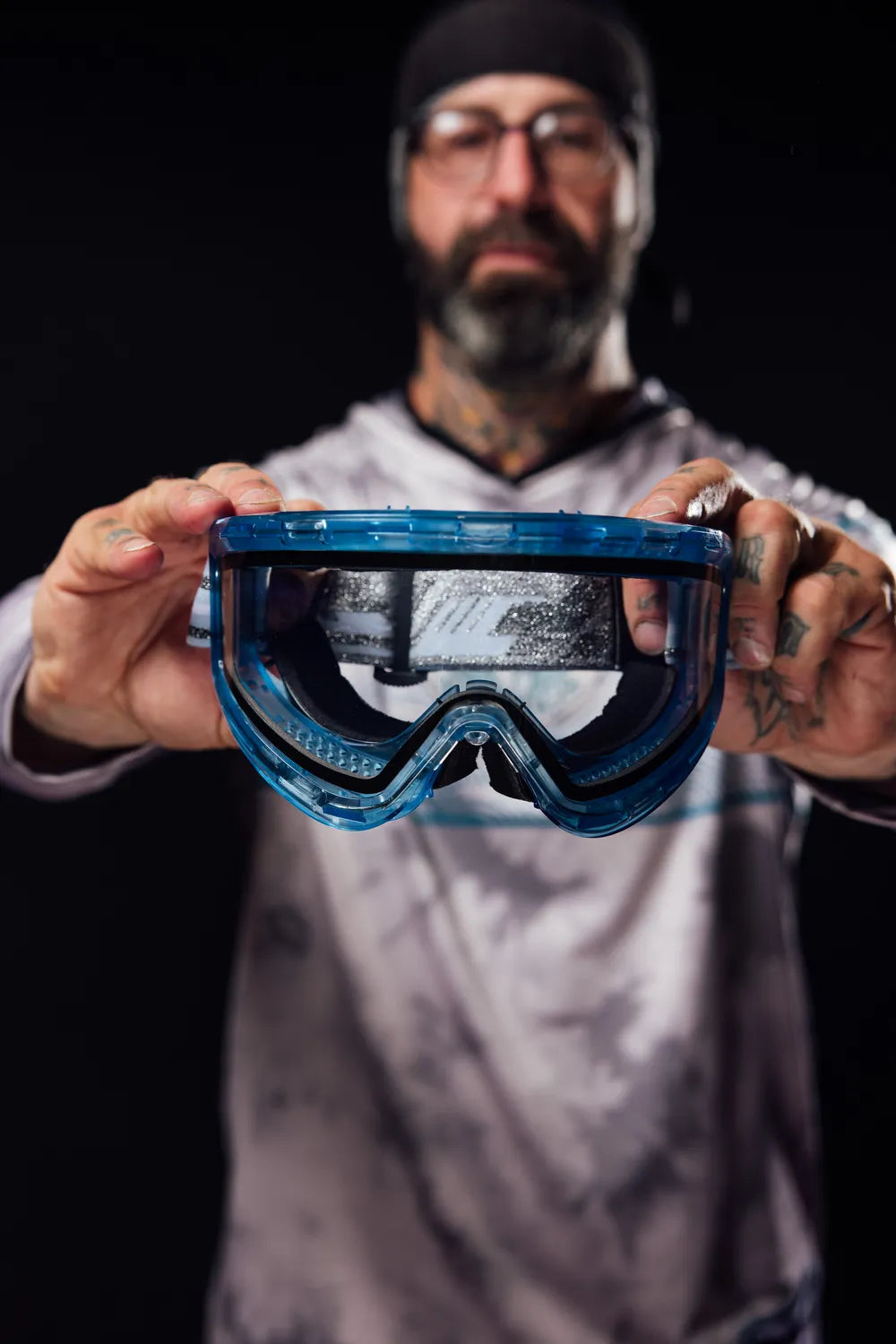 JT QLS - ICE Aquamarine w Clear Lens and Strap