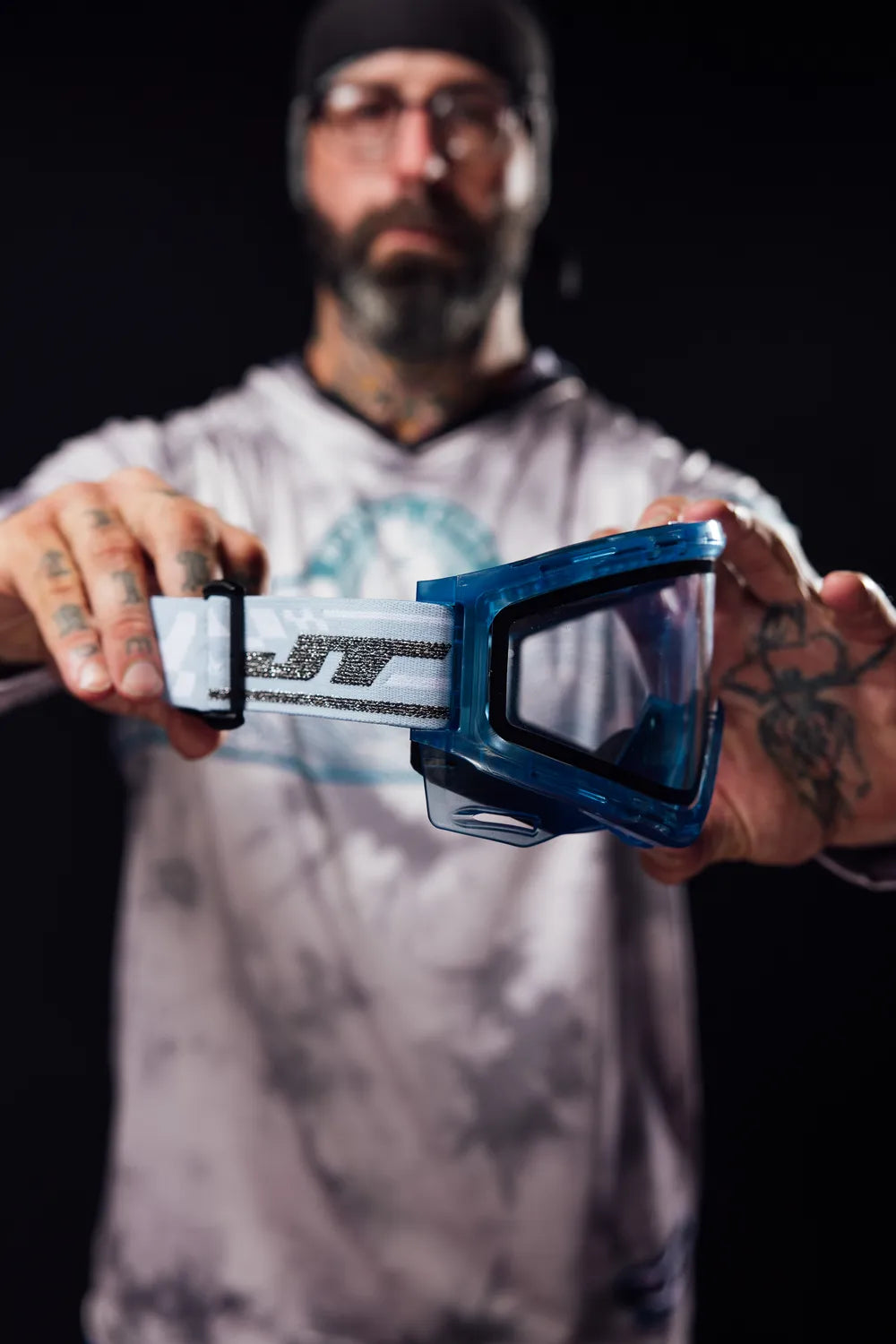 JT QLS - ICE Aquamarine w Clear Lens and Strap