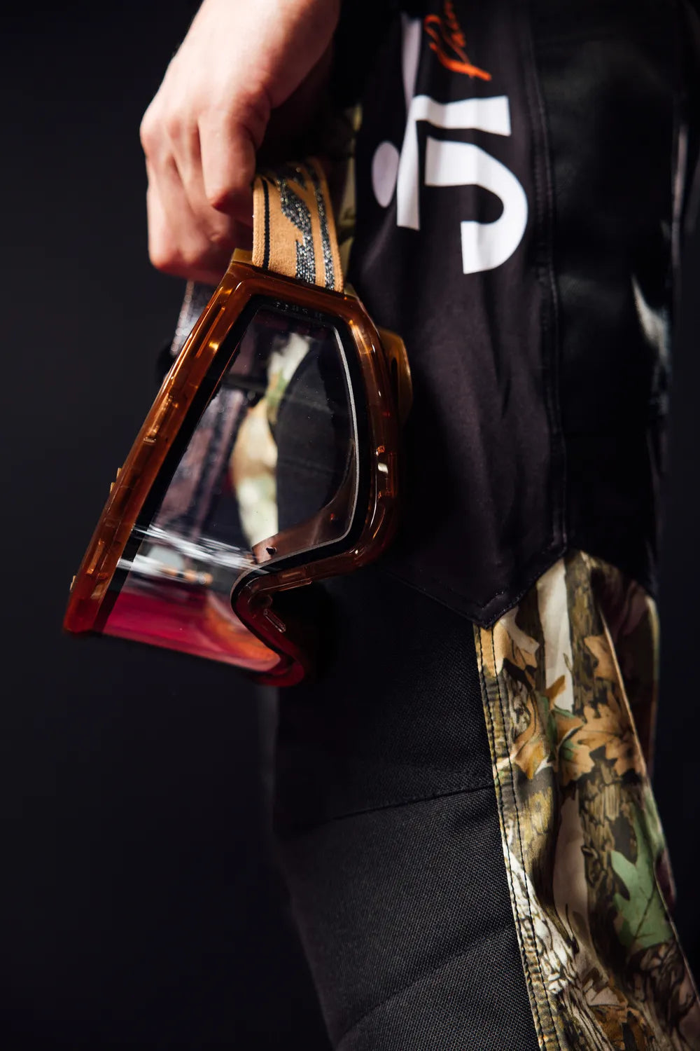 JT QLS - ICE Brown w Clear Lens and Strap