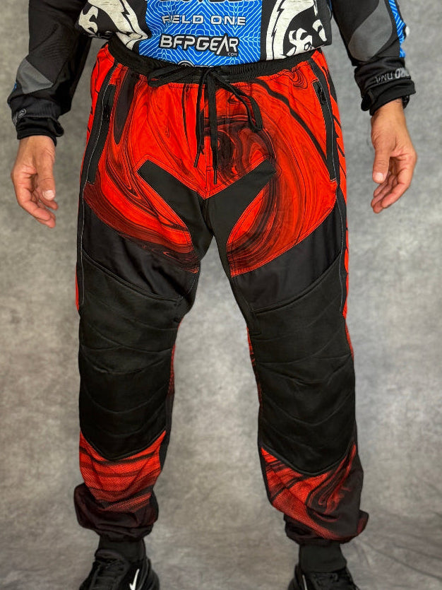 JT CMDR Jogger - Marble - Red / Black (Away)