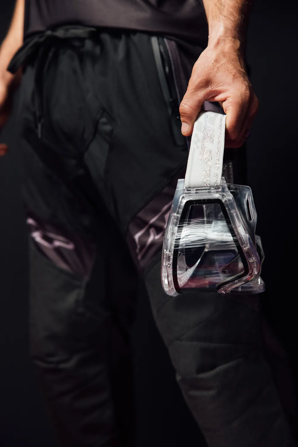 JT QLS - ICE Clear w Clear Lens and Strap