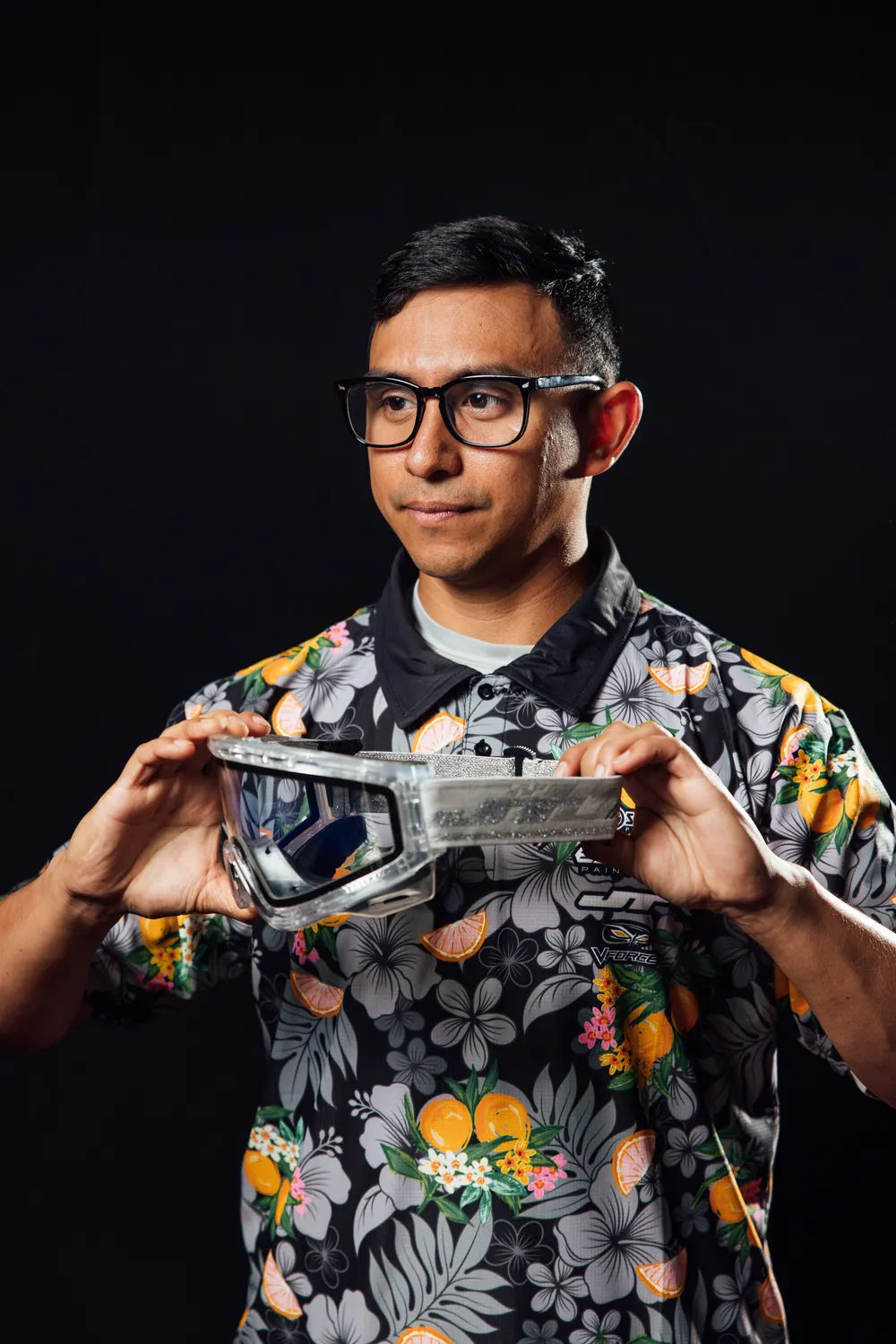 JT QLS - ICE Clear w Clear Lens and Strap